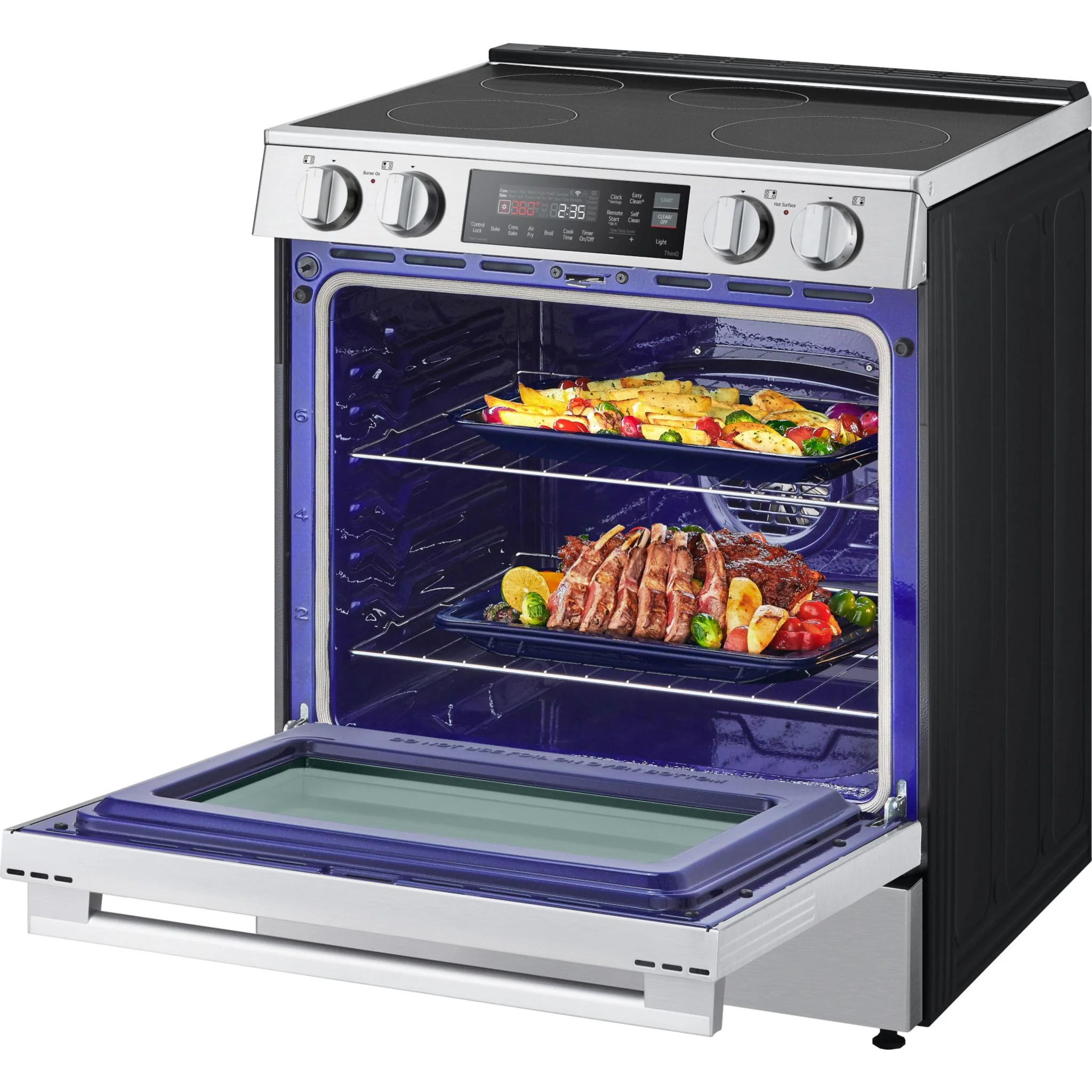 LG 6.3 cu. ft. Smart Induction Slide-In Range with ProBake Convection® and Air Fry - Stainles Steel (LSIL6334XE) - Image 17