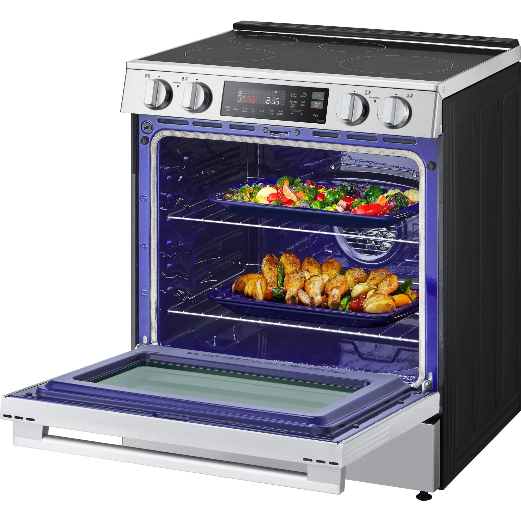 LG 6.3 cu. ft. Smart Induction Slide-In Range with ProBake Convection® and Air Fry - Stainles Steel (LSIL6334XE) - Image 18