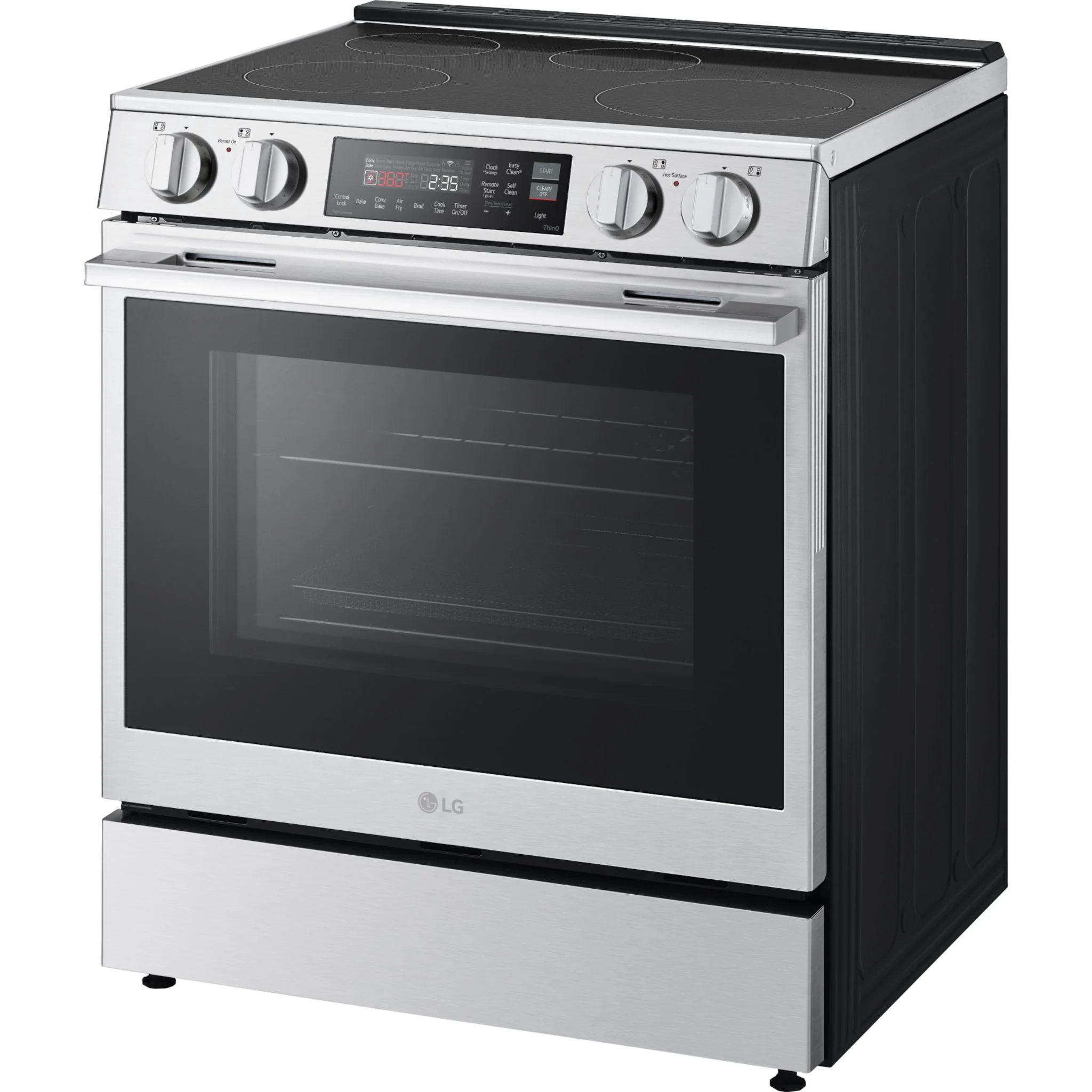 LG 6.3 cu. ft. Smart Induction Slide-In Range with ProBake Convection® and Air Fry - Stainles Steel (LSIL6334XE) - Image 2