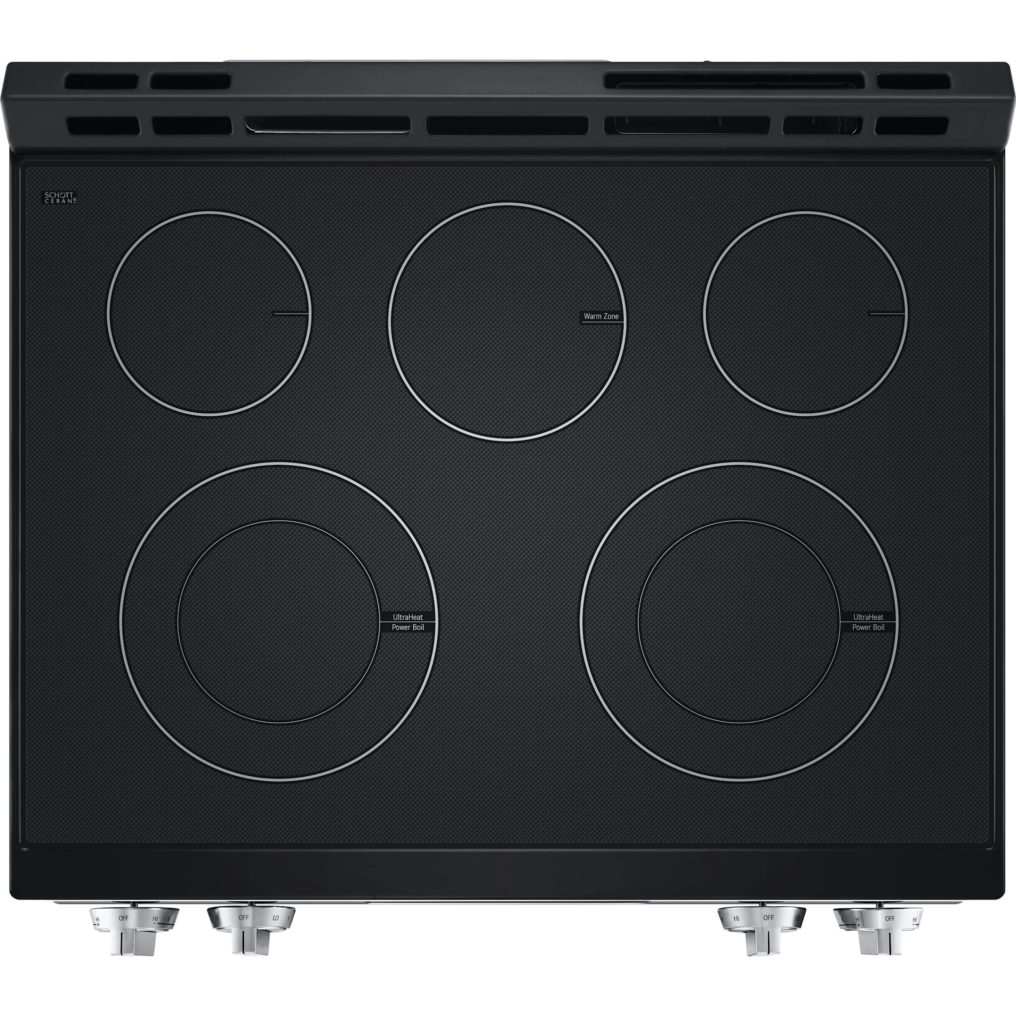 LG 6.3 cu ft. Smart Wi-Fi Enabled Electric Slide-in Range with EasyClean - Stainless (LSEL6331F) - Image 3