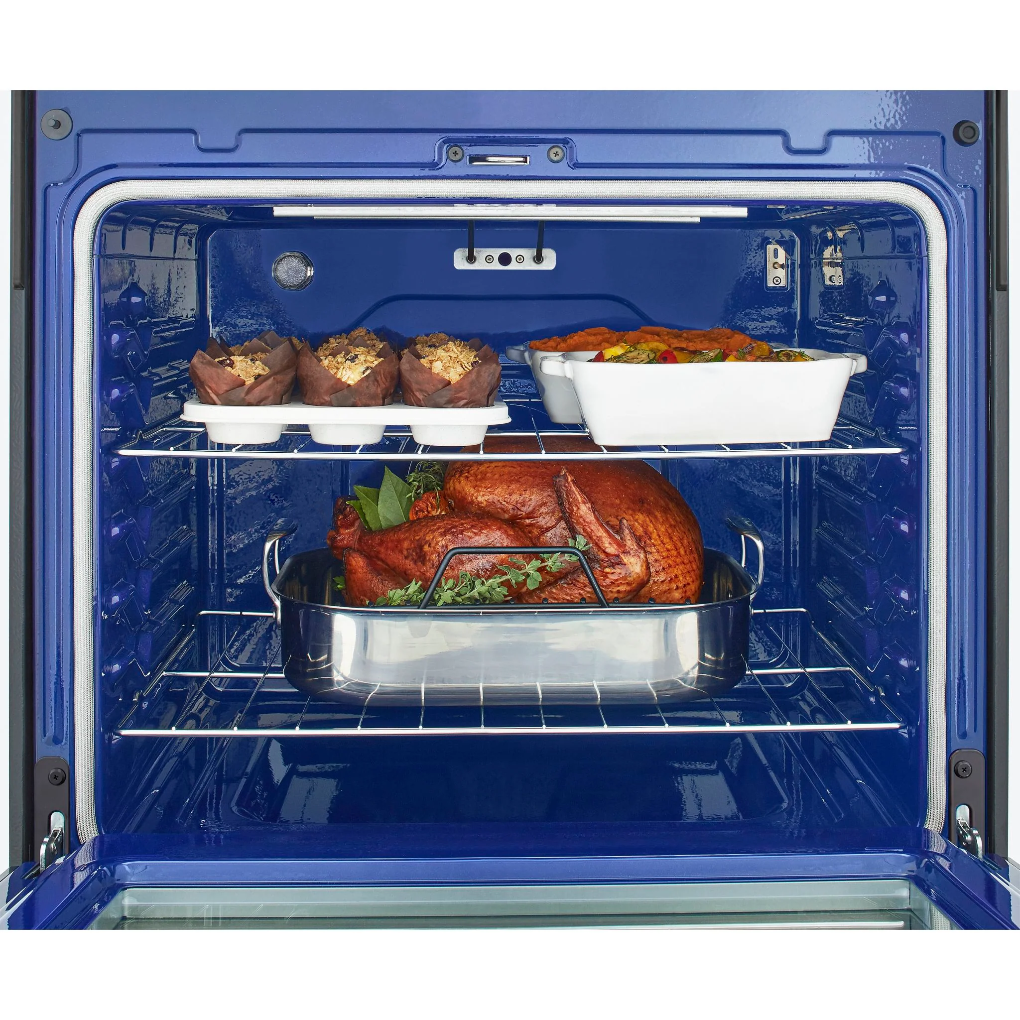 LG 6.3 cu ft. Smart Wi-Fi Enabled Fan Convection Electric Range with Air Fry & EasyClean - Stainless (LREL6323S) - Image 27