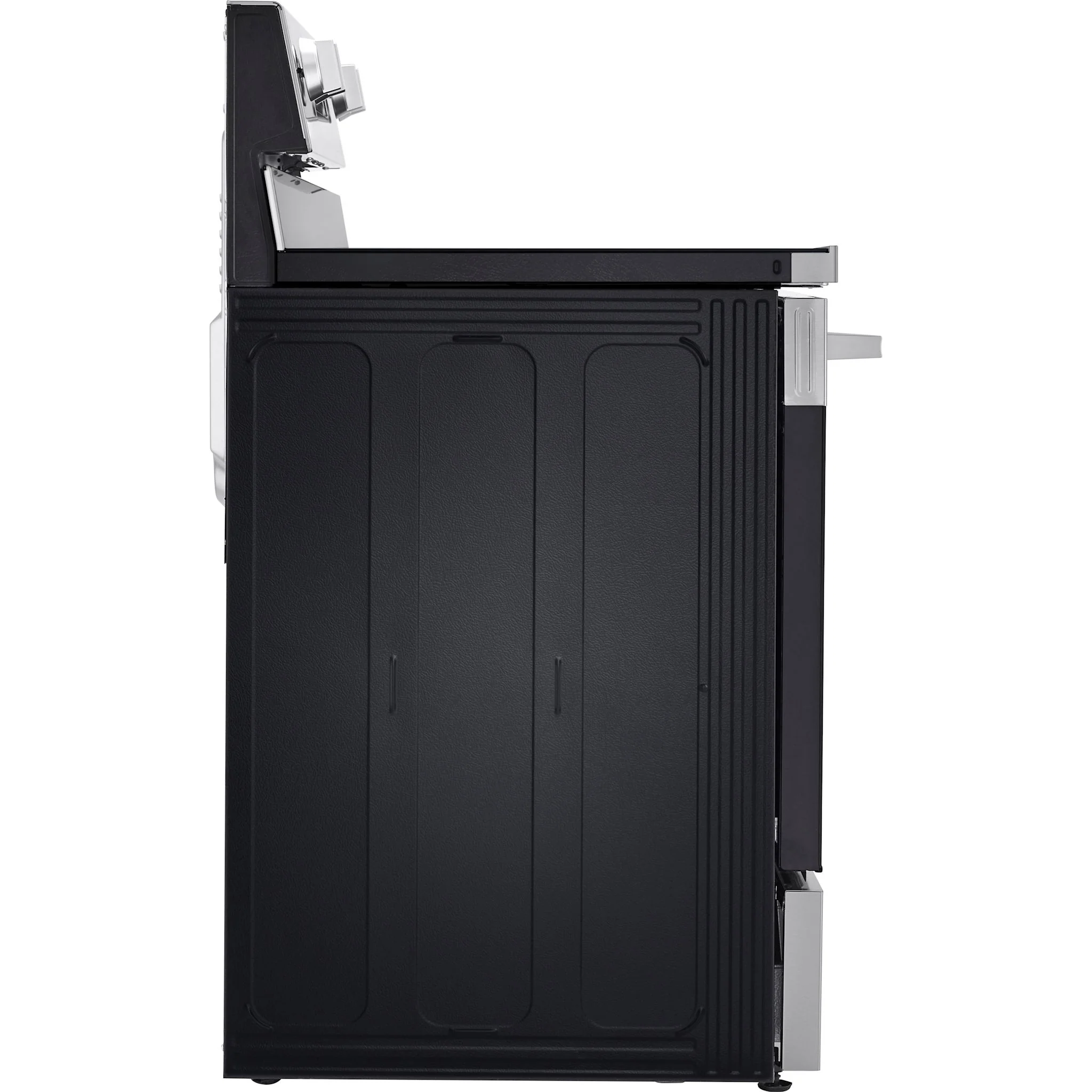 LG 6.3 cu. ft. Smart Wi-Fi Enabled ProBake Convection® Electric Range with Air Fry & EasyClean - Stainless (LREN6323YE) - Image 5