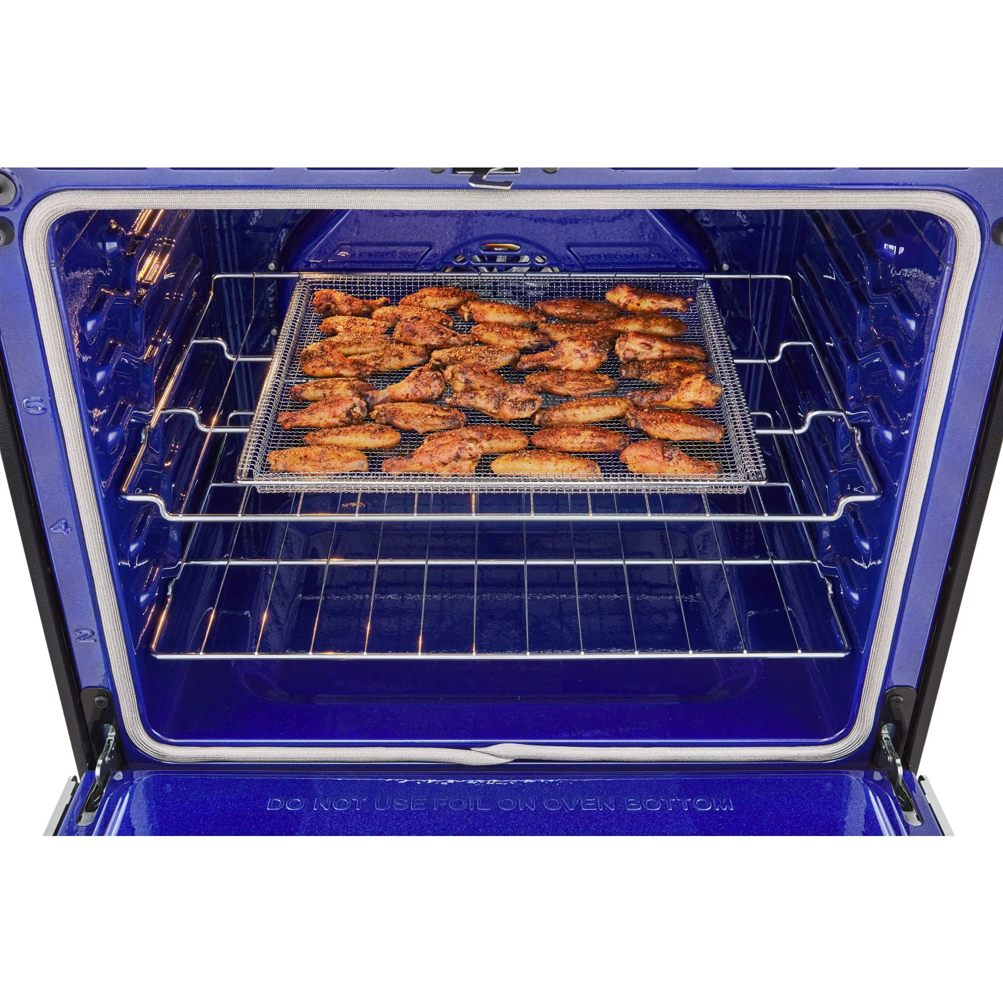 LG 6.3 cu ft. Smart wi-fi Enabled ProBake Convection® InstaView® Gas Slide-In Range with Air Fry - Stainless (LSGL6335F) - Image 4
