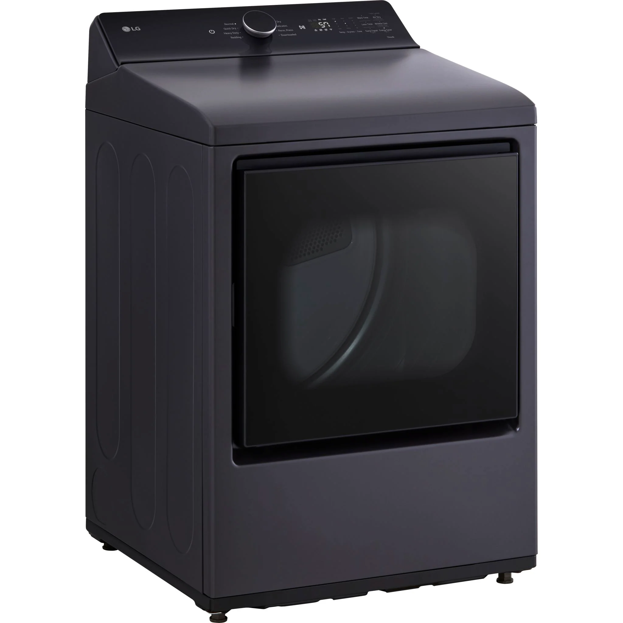 LG 7.3 cu.ft Ultra capacity Dryer with EasyLoad™ - Matt Black (DLE8400BE) - Image 10
