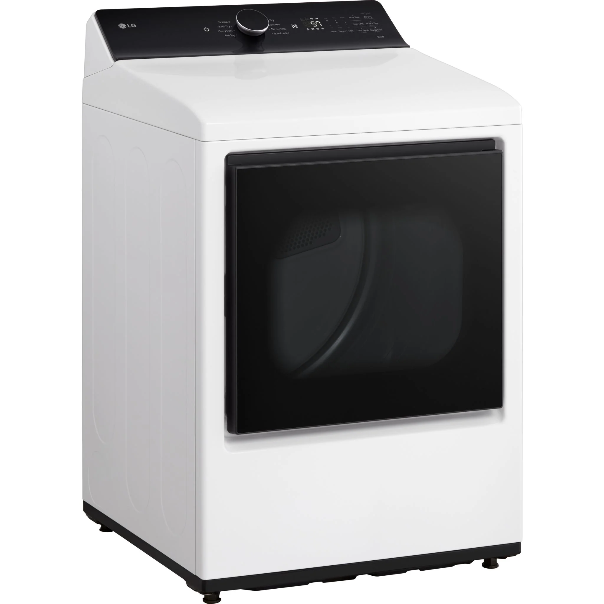 LG 7.3 cu.ft Ultra capacity with EasyLoad™ - Alpine White (DLE8400WE) - Image 10