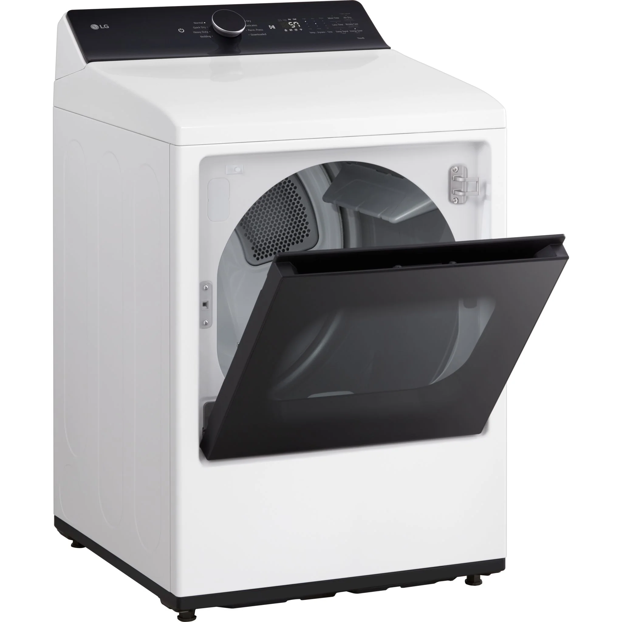 LG 7.3 cu.ft Ultra capacity with EasyLoad™ - Alpine White (DLE8400WE) - Image 11