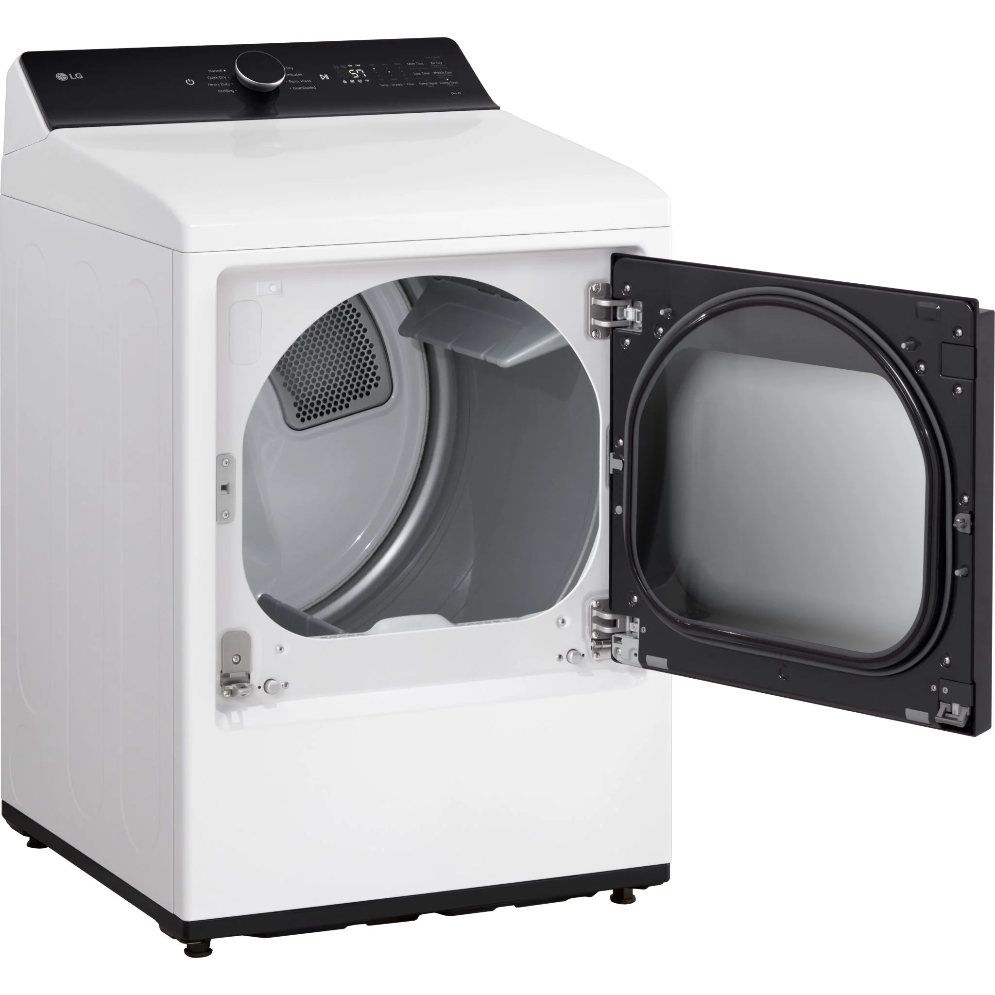 LG 7.3 cu.ft Ultra capacity with EasyLoad™ - Alpine White (DLE8400WE) - Image 12