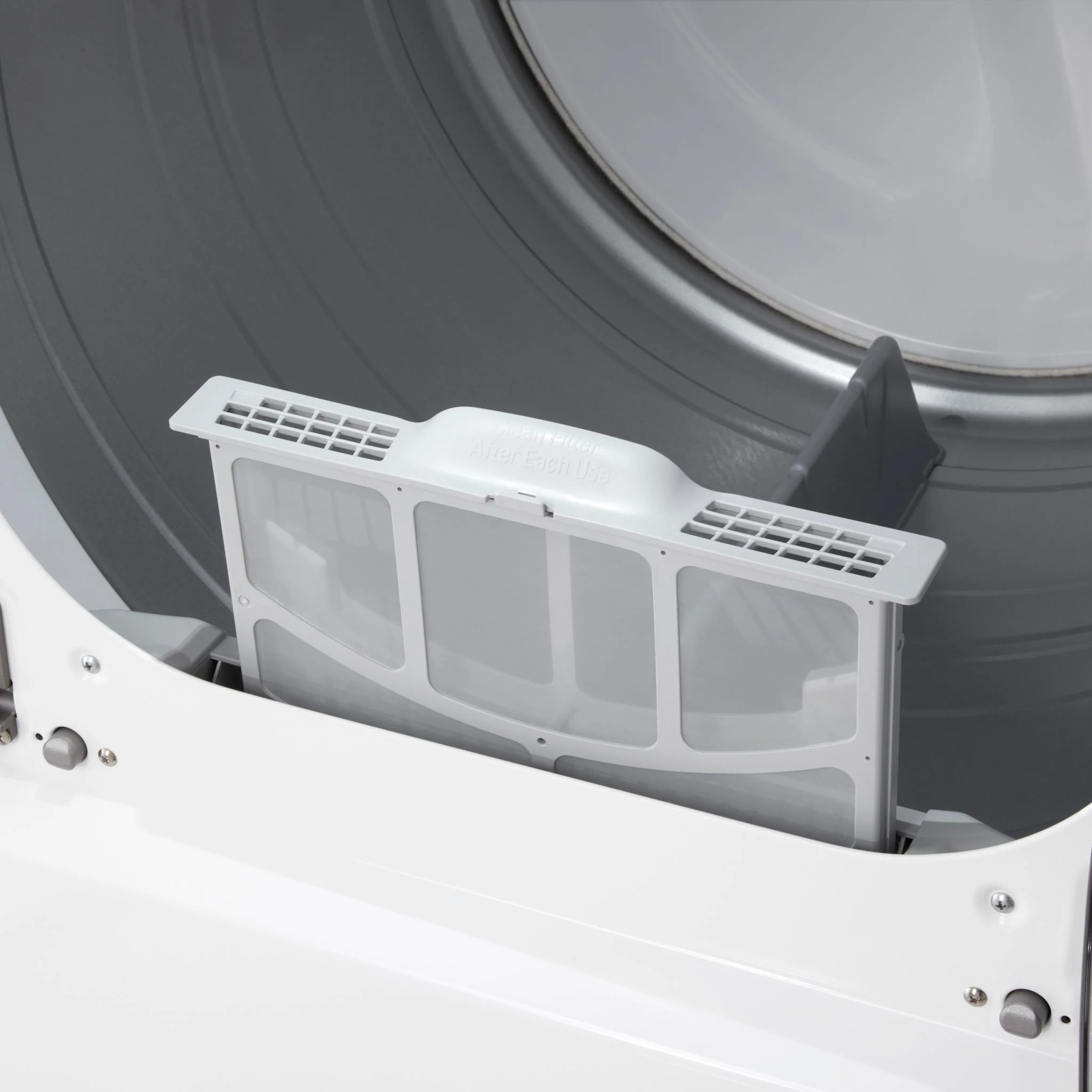 LG 7.3 cu.ft Ultra capacity with EasyLoad™ - Alpine White (DLE8400WE) - Image 8