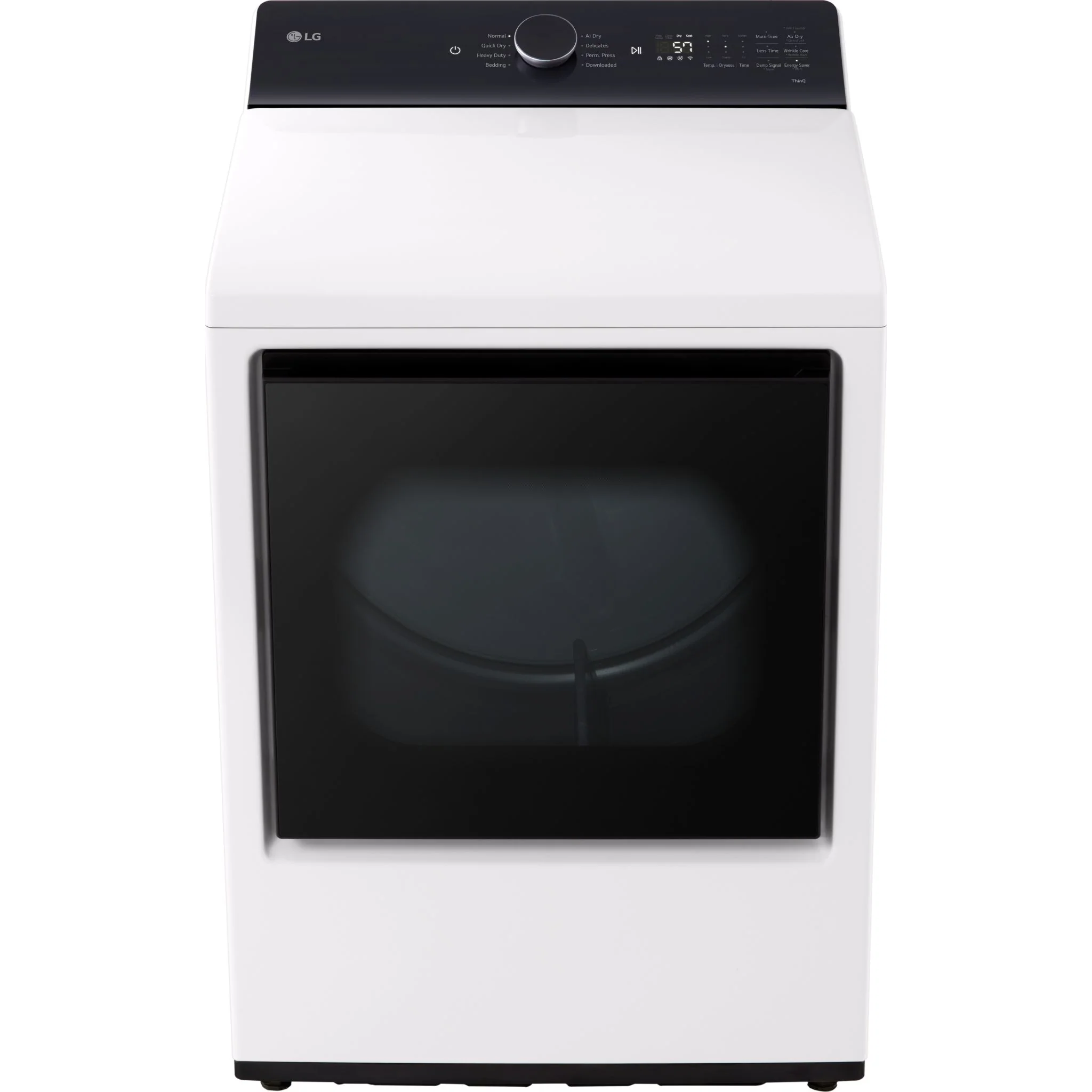 LG 7.3 cu.ft Ultra capacity with EasyLoad™ - Alpine White (DLE8400WE) - Image 9