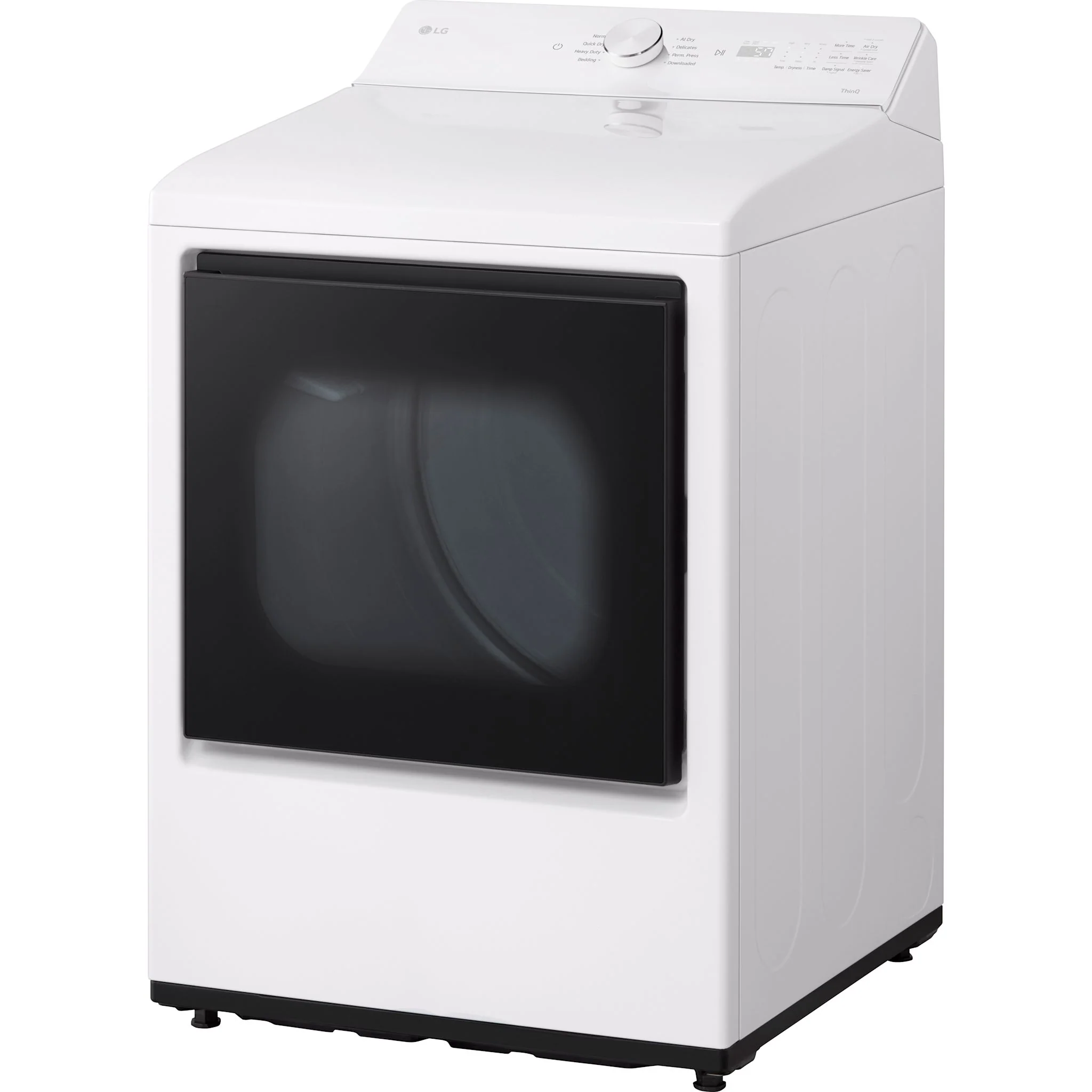 LG 7.3 cu.ft Ultra Capacity with Sensor Dry™ - White (DLE8200W) - Image 3
