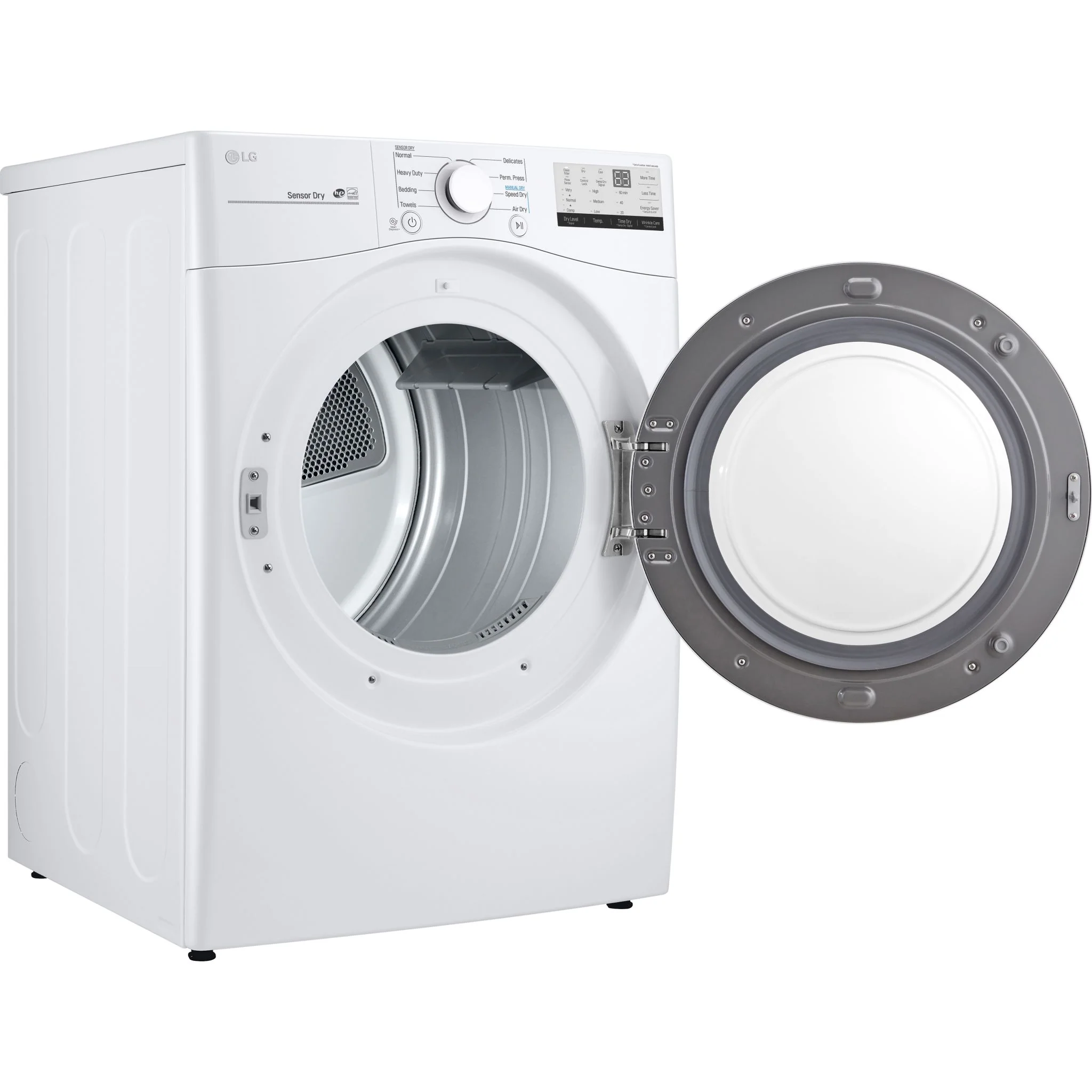 LG 7.4 cu. ft. Ultra Large Capacity Electric Dryer - White (DLE3400W) - Image 5