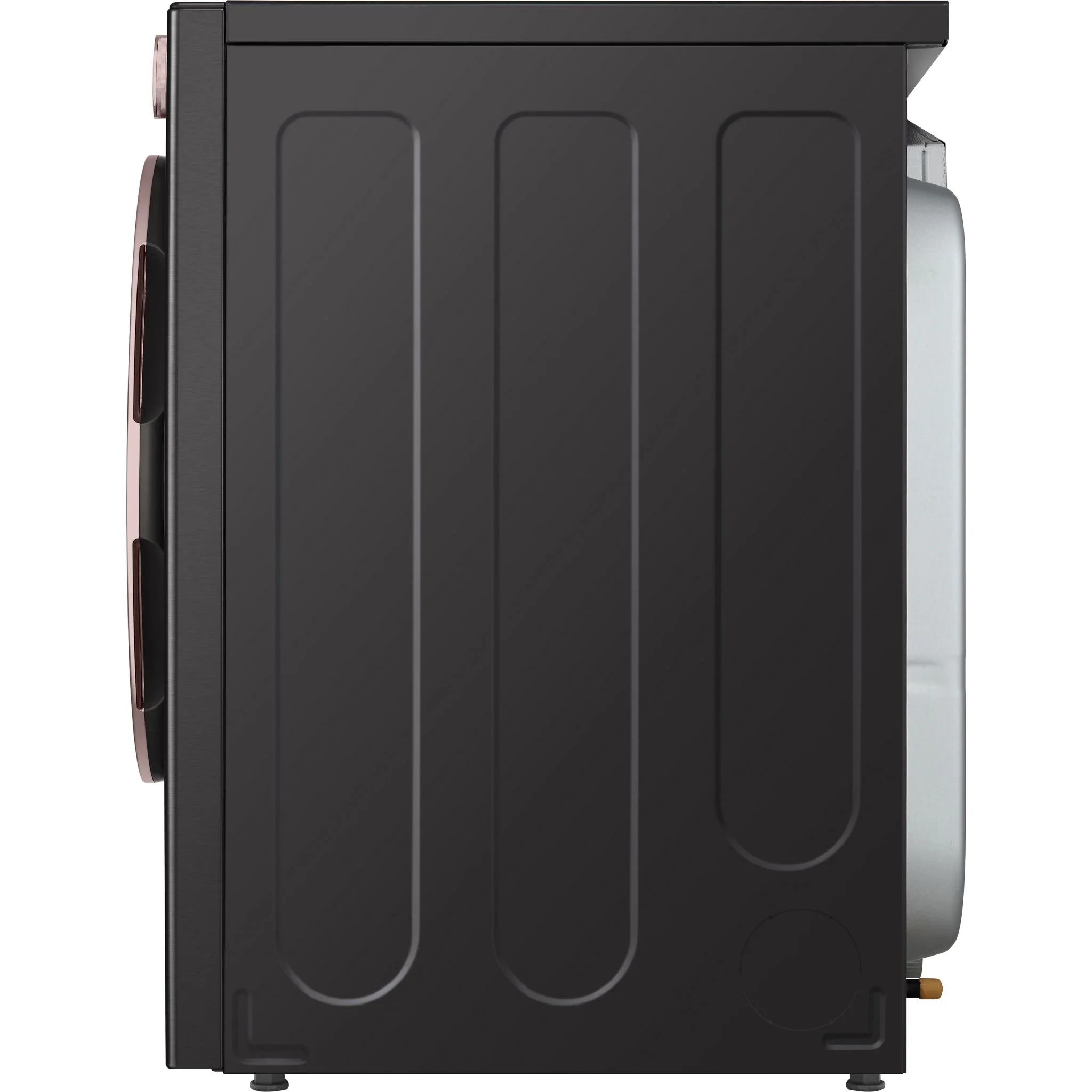 LG 7.4 cu. ft. Ultra Large Capacity Smart Front Load Electric ENERGY STAR® Dryer with Sensor Dry & Steam Technology - Black Steel (DLEX6500B) - Image 5