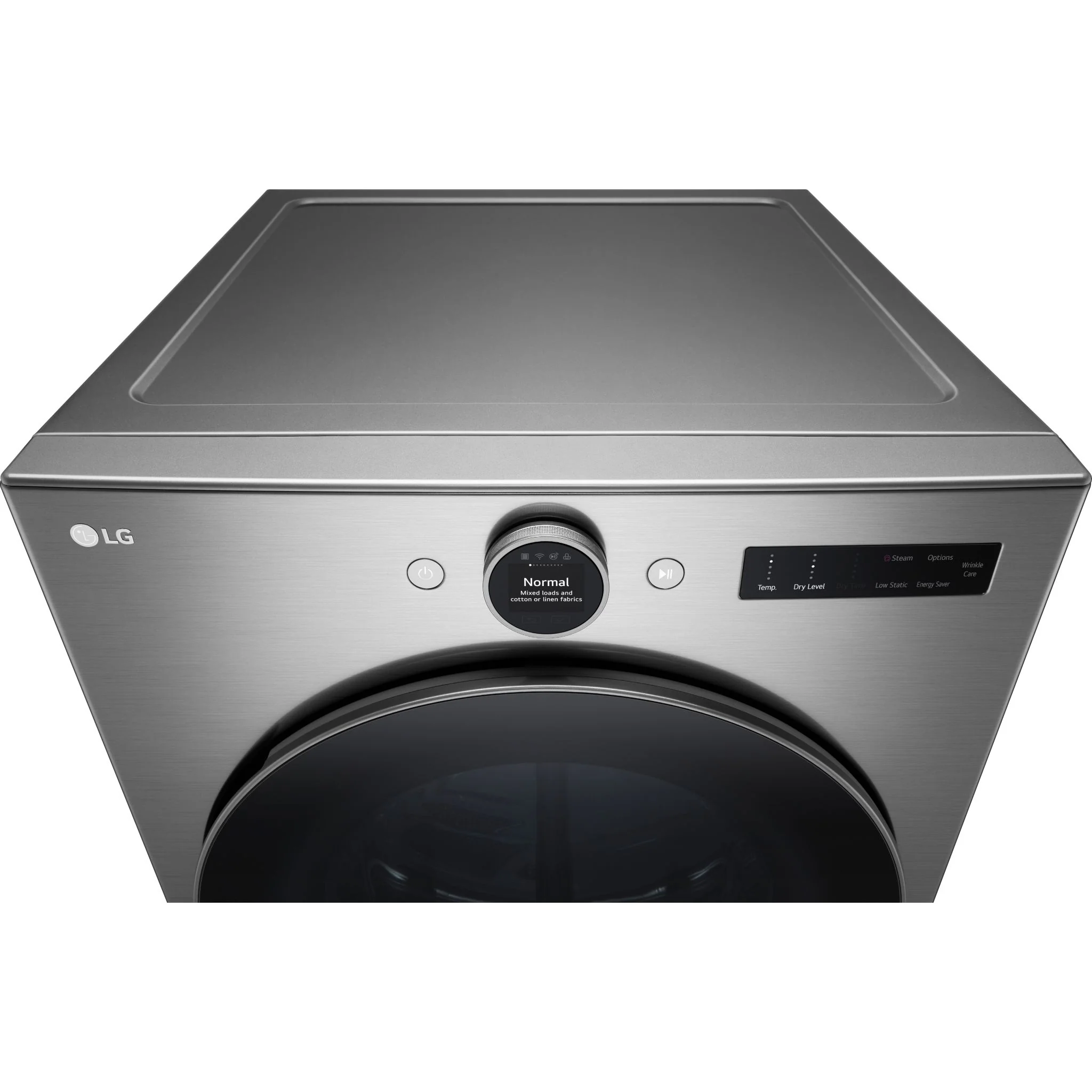 LG 7.4 cu. ft. Ultra Large Capacity Smart Front Load Electric ENERGY STAR® Dryer with Sensor Dry & Steam Technology - VCM (DLEX5500V) - Image 10