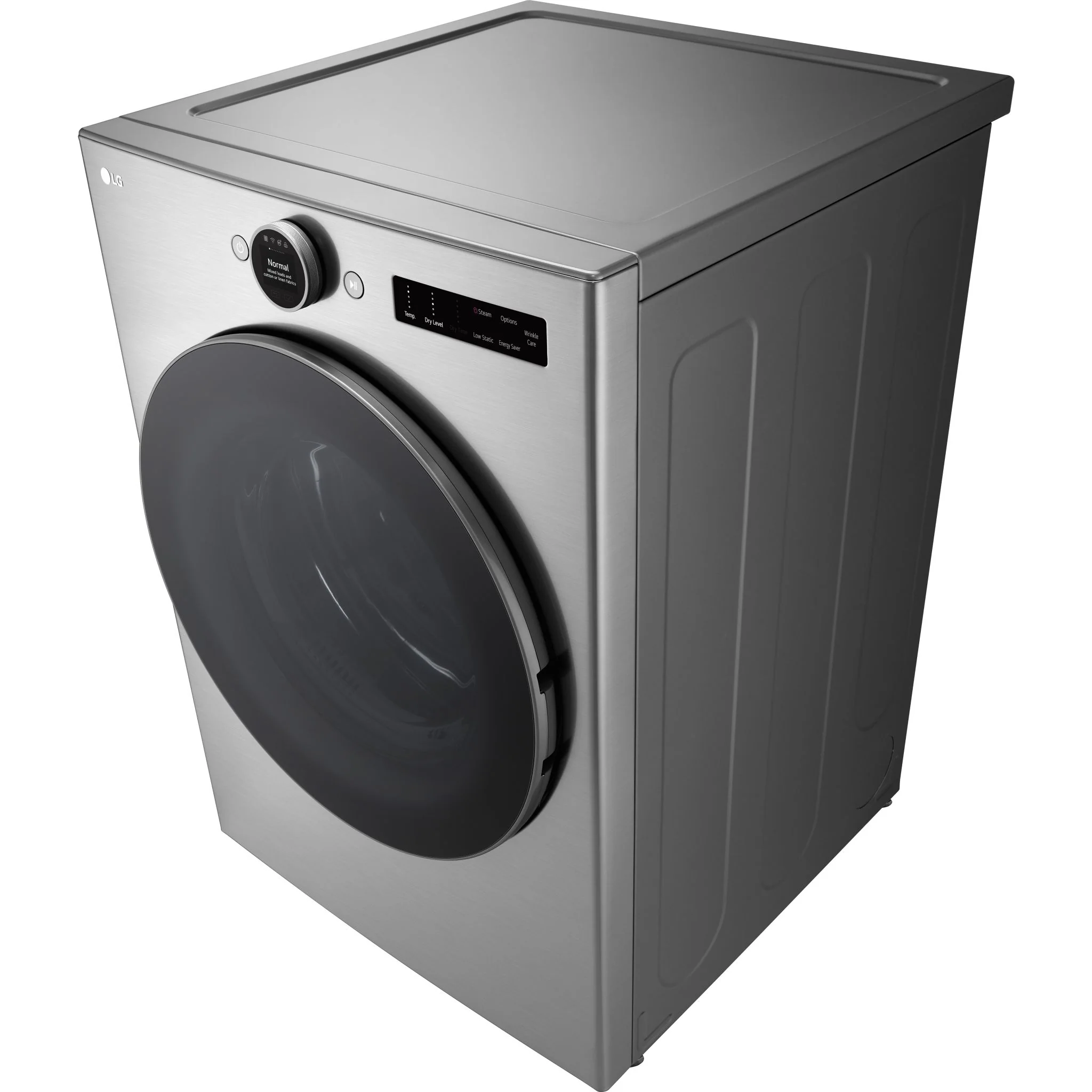 LG 7.4 cu. ft. Ultra Large Capacity Smart Front Load Electric ENERGY STAR® Dryer with Sensor Dry & Steam Technology - VCM (DLEX5500V) - Image 4