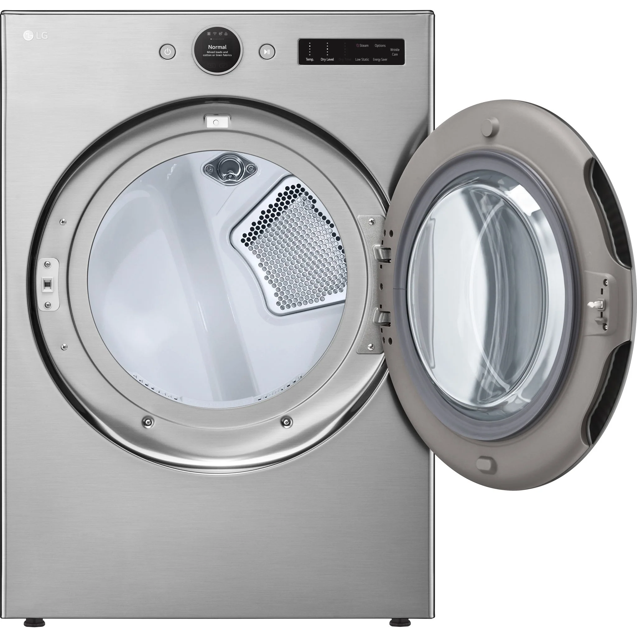 LG 7.4 cu. ft. Ultra Large Capacity Smart Front Load Electric ENERGY STAR® Dryer with Sensor Dry & Steam Technology - VCM (DLEX5500V) - Image 8