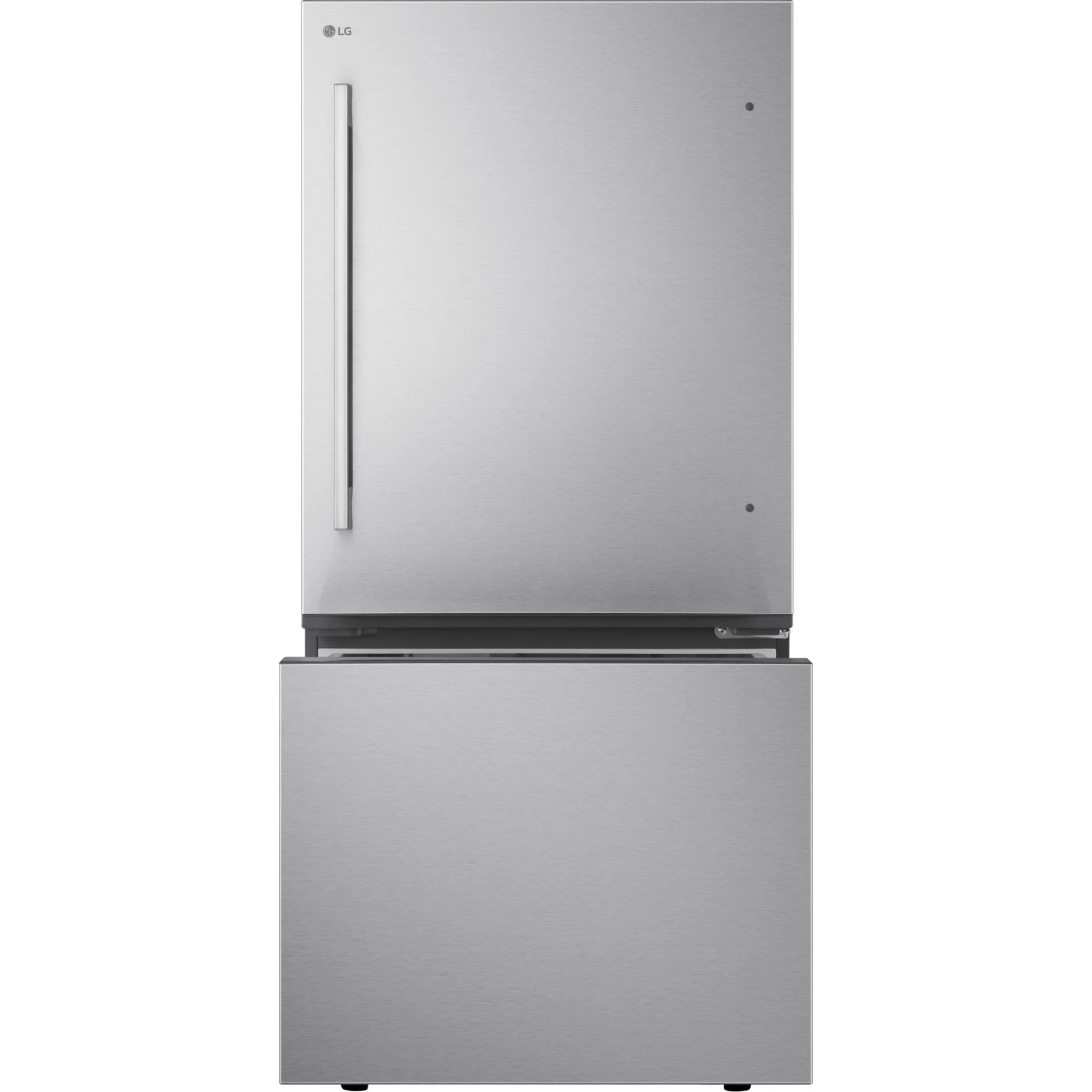 LG Bottom Mount Fridge (LB26H2200S) - Stainless Steel - Image 3