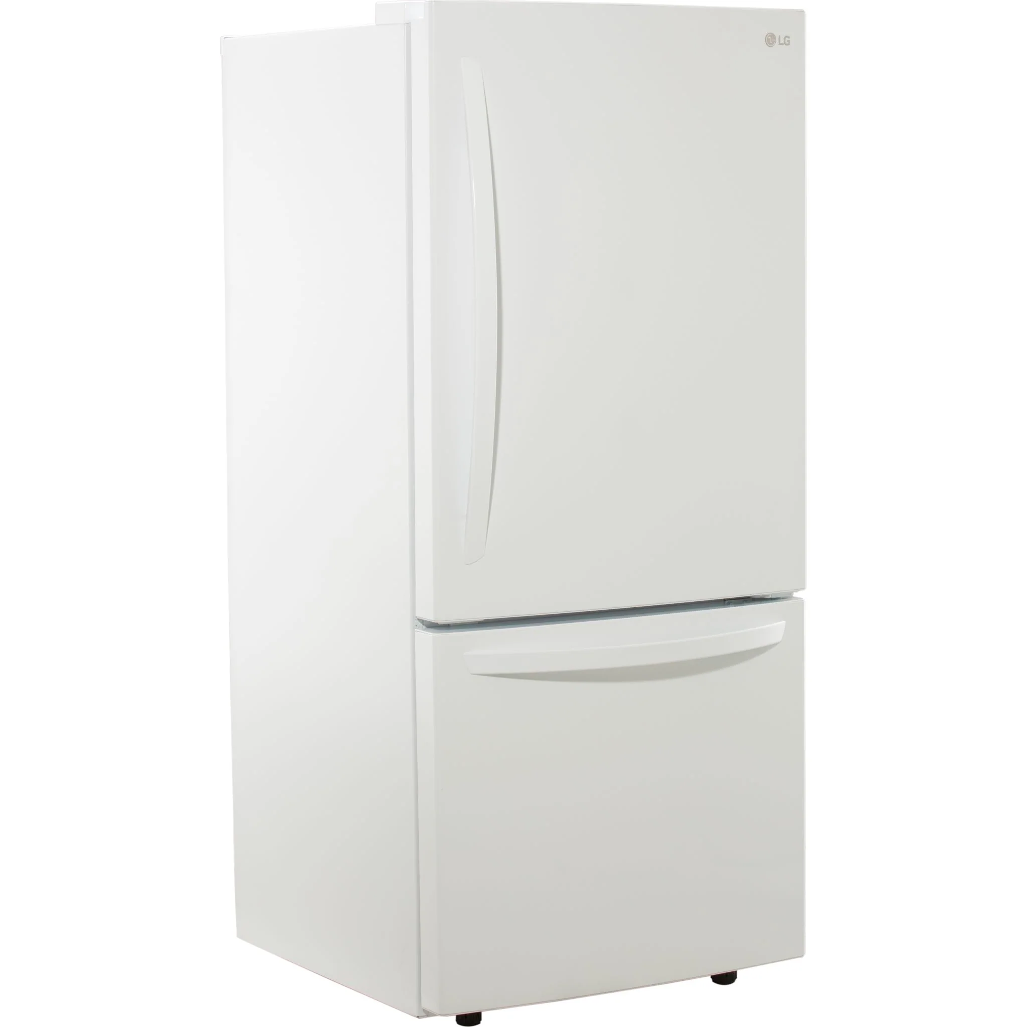 LG Bottom Mount Fridge (LRDNS2200W) - White - Image 3