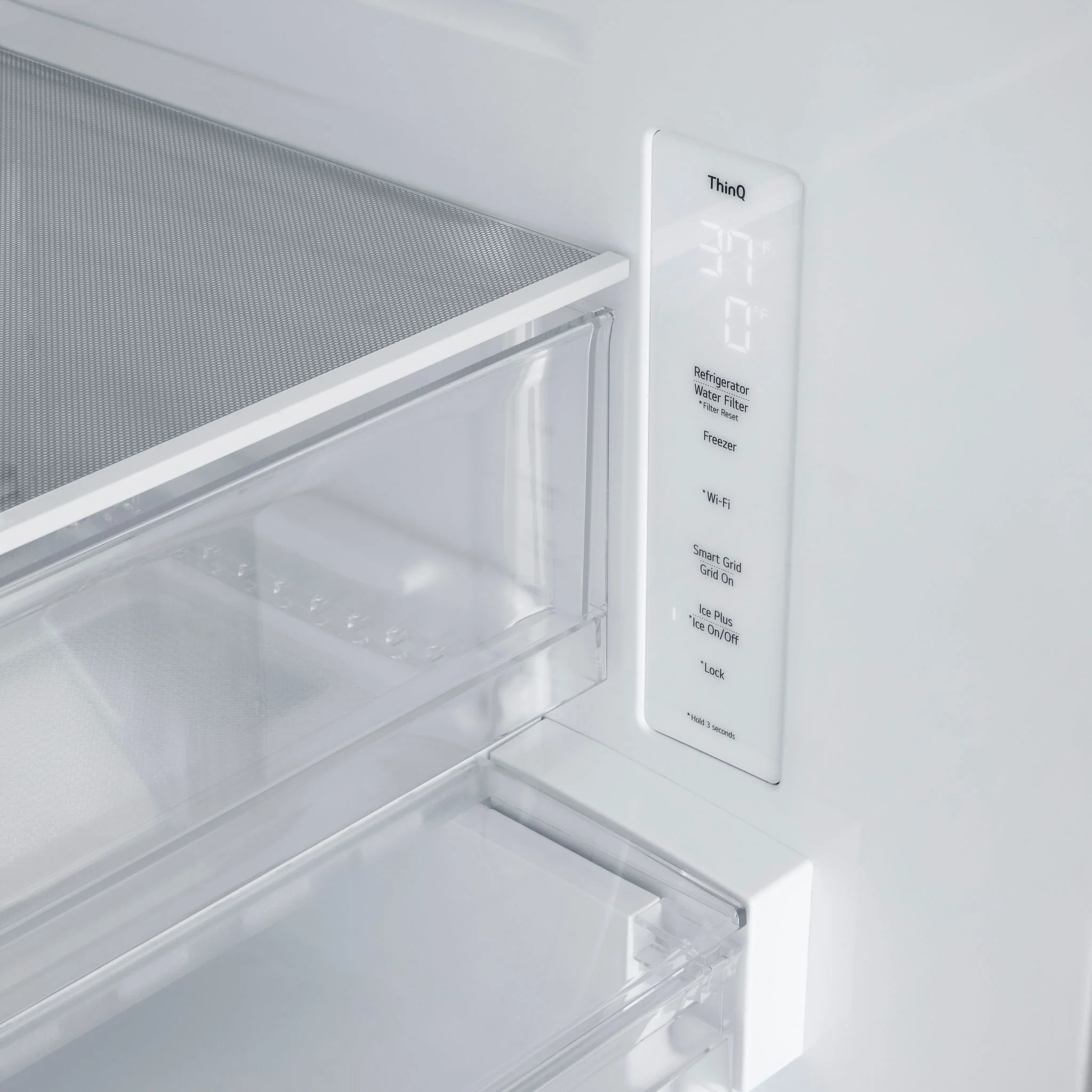 LG Counter Depth Fridge (LF21C6200S) - Stainless Steel - Image 3
