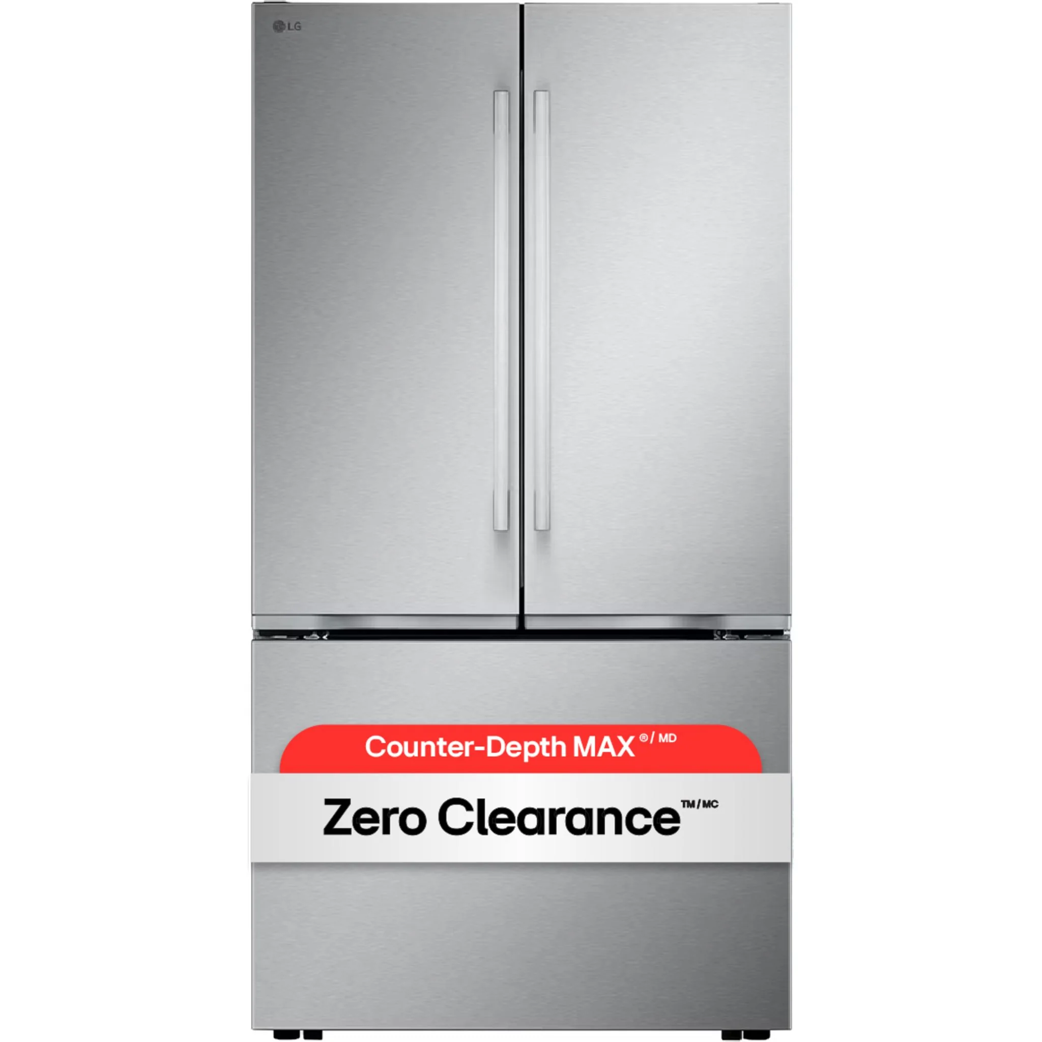 LG Counter Depth Fridge (LF25BZH42S) - Stainless Steel - Image 2