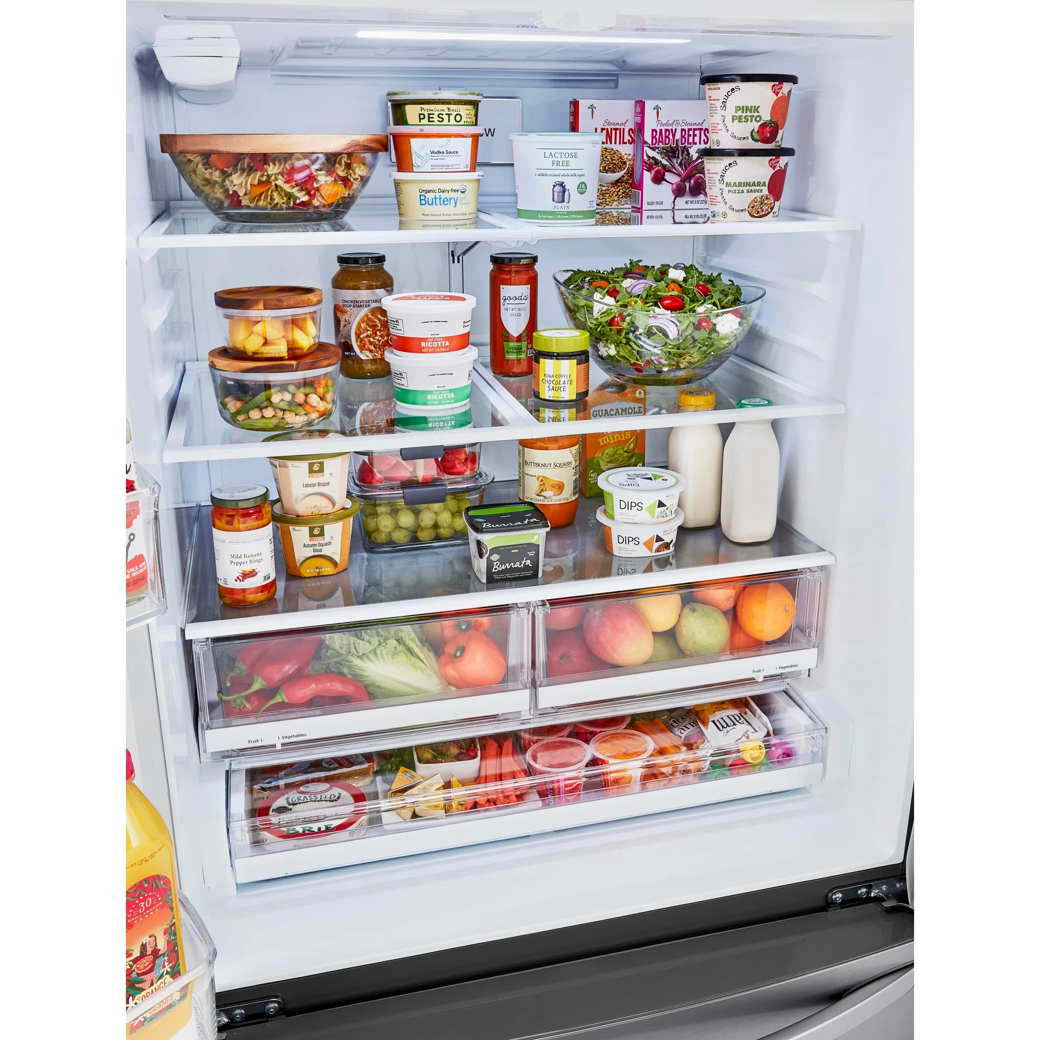 LG Counter Depth Fridge (LRFCC23D6S) - Stainless - Image 13
