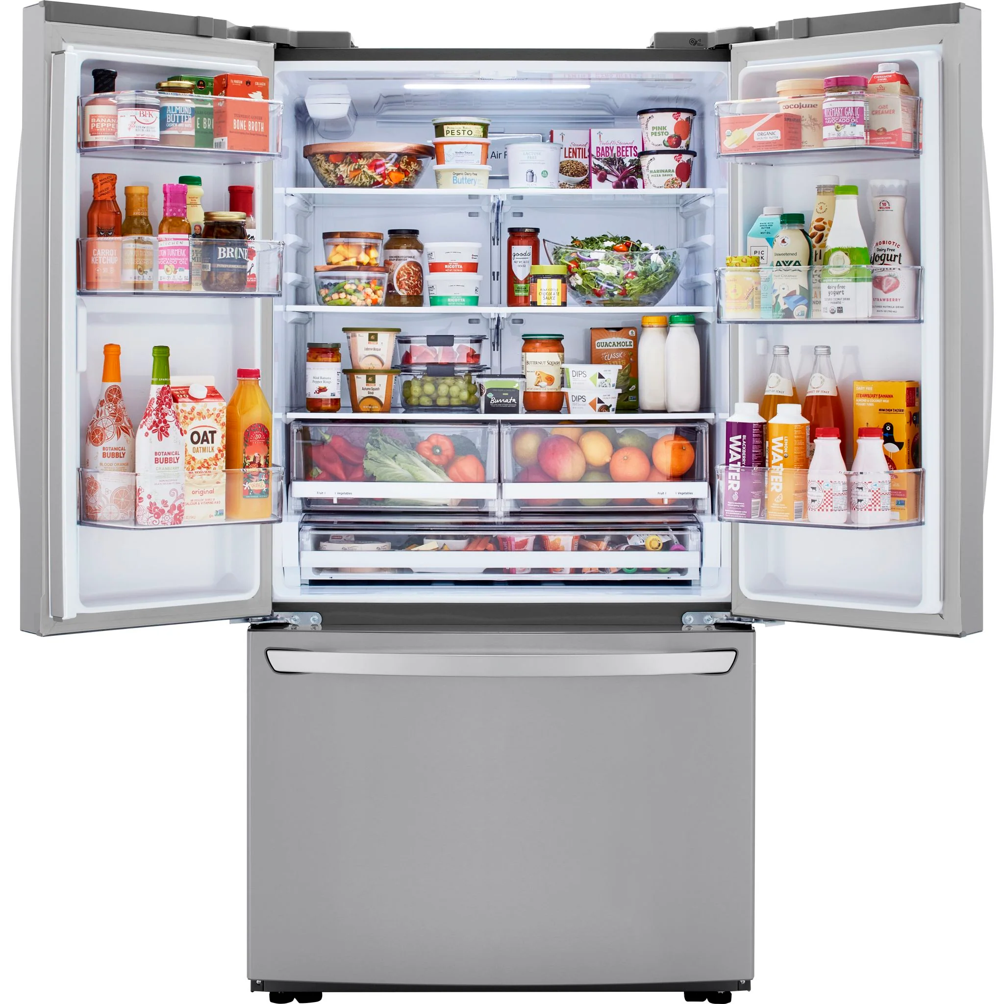 LG Counter Depth Fridge (LRFCC23D6S) - Stainless - Image 14