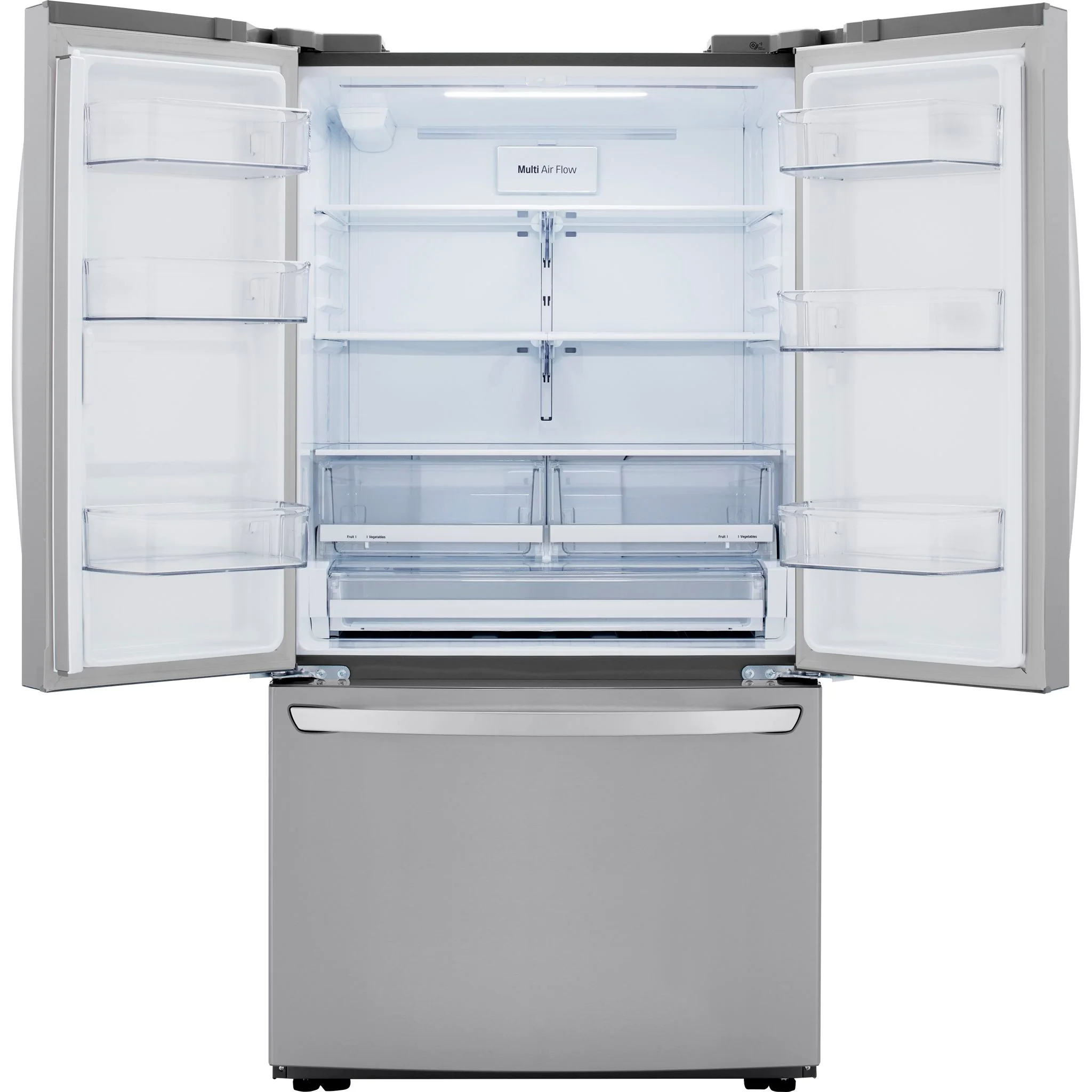 LG Counter Depth Fridge (LRFCC23D6S) - Stainless - Image 7