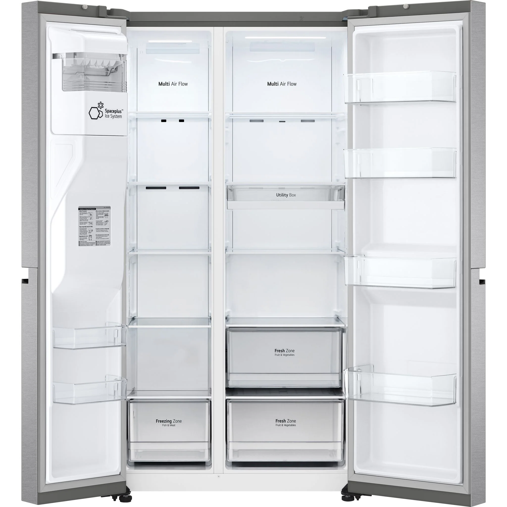 LG Counter Depth Fridge (LS23C4230V) - Platinum silver - Image 4
