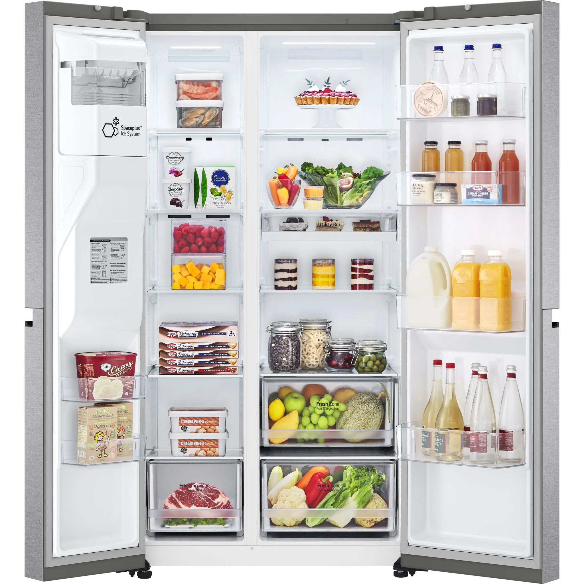 LG Counter Depth Fridge (LS23C4230V) - Platinum silver - Image 7