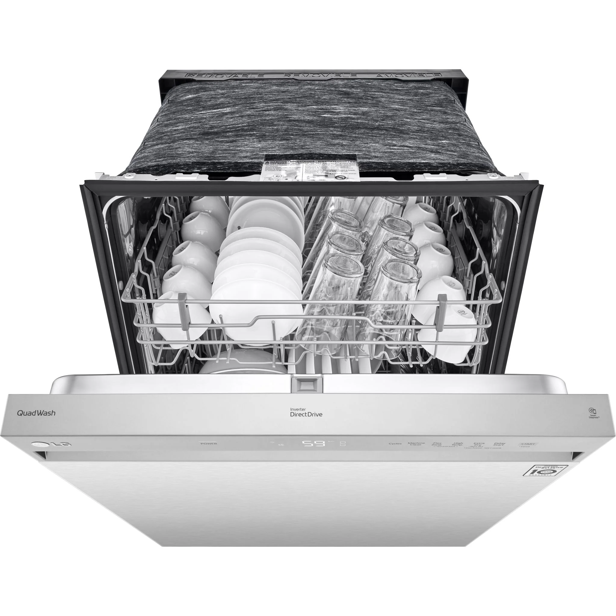 LG Dishwasher (LDFN3432T) - Stainless Steel - Image 5