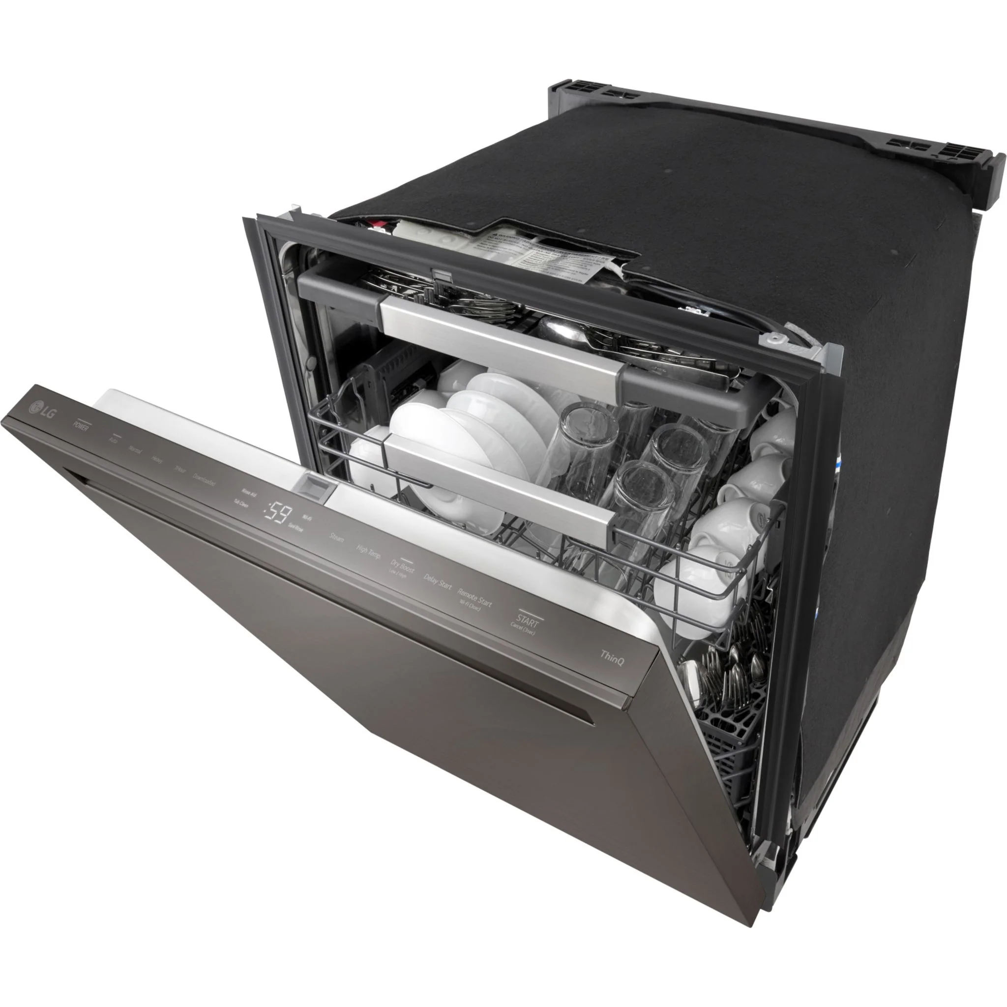 LG Dishwasher (LDNPM654D) - black stainless - Image 11