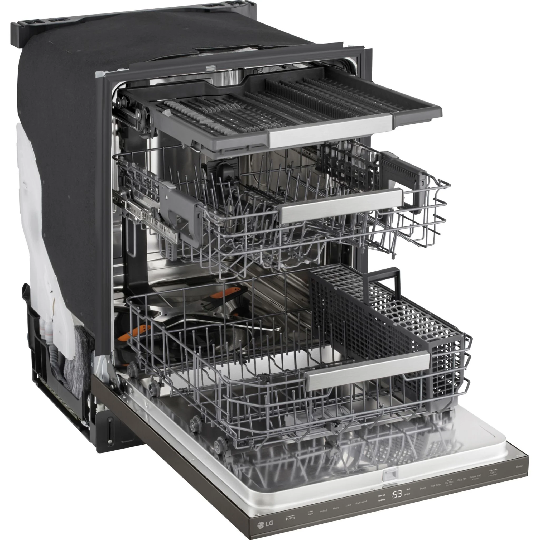LG Dishwasher (LDNPM654D) - black stainless - Image 15