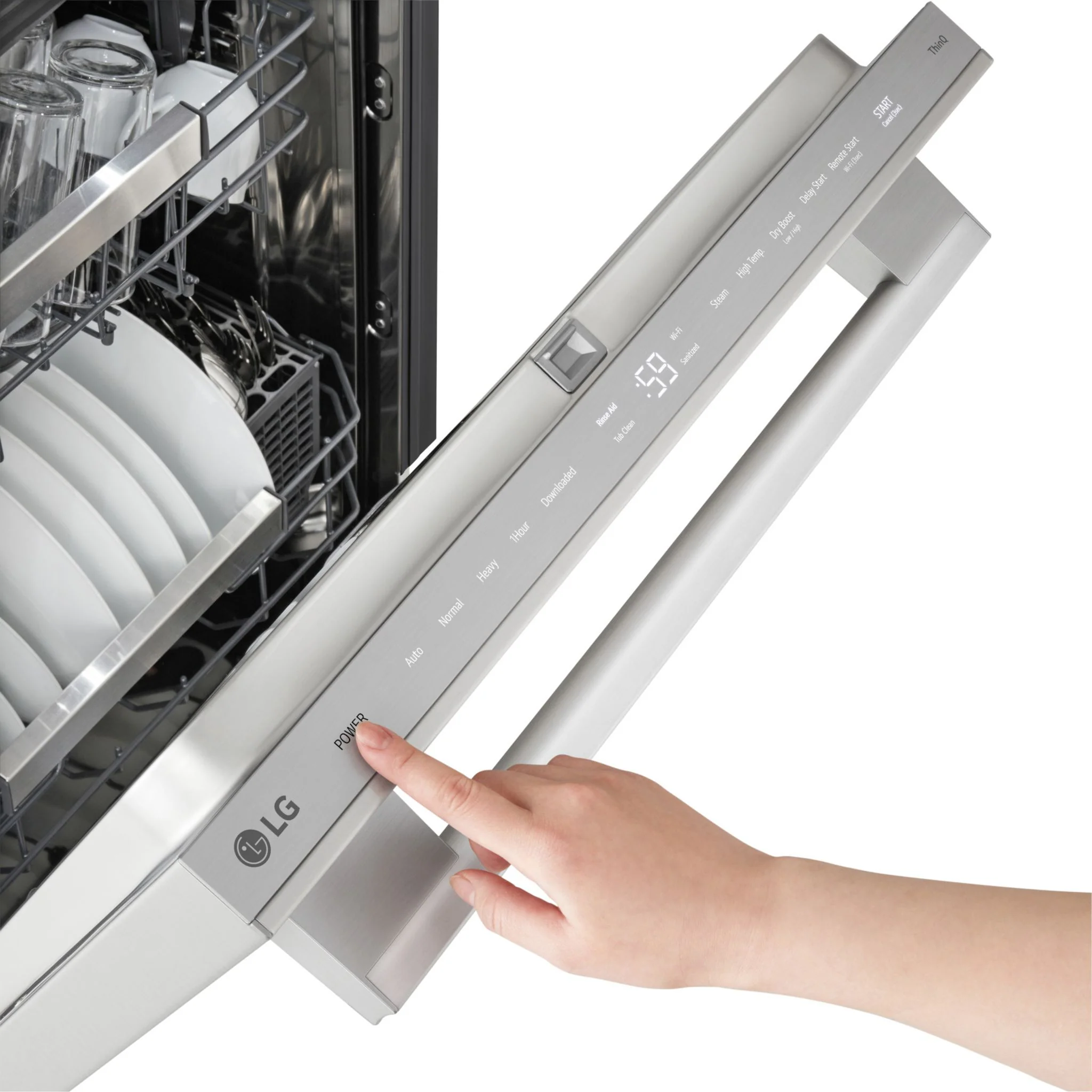 LG Dishwasher (LDNTH862S) - Printprooftm stainless steel - Image 17