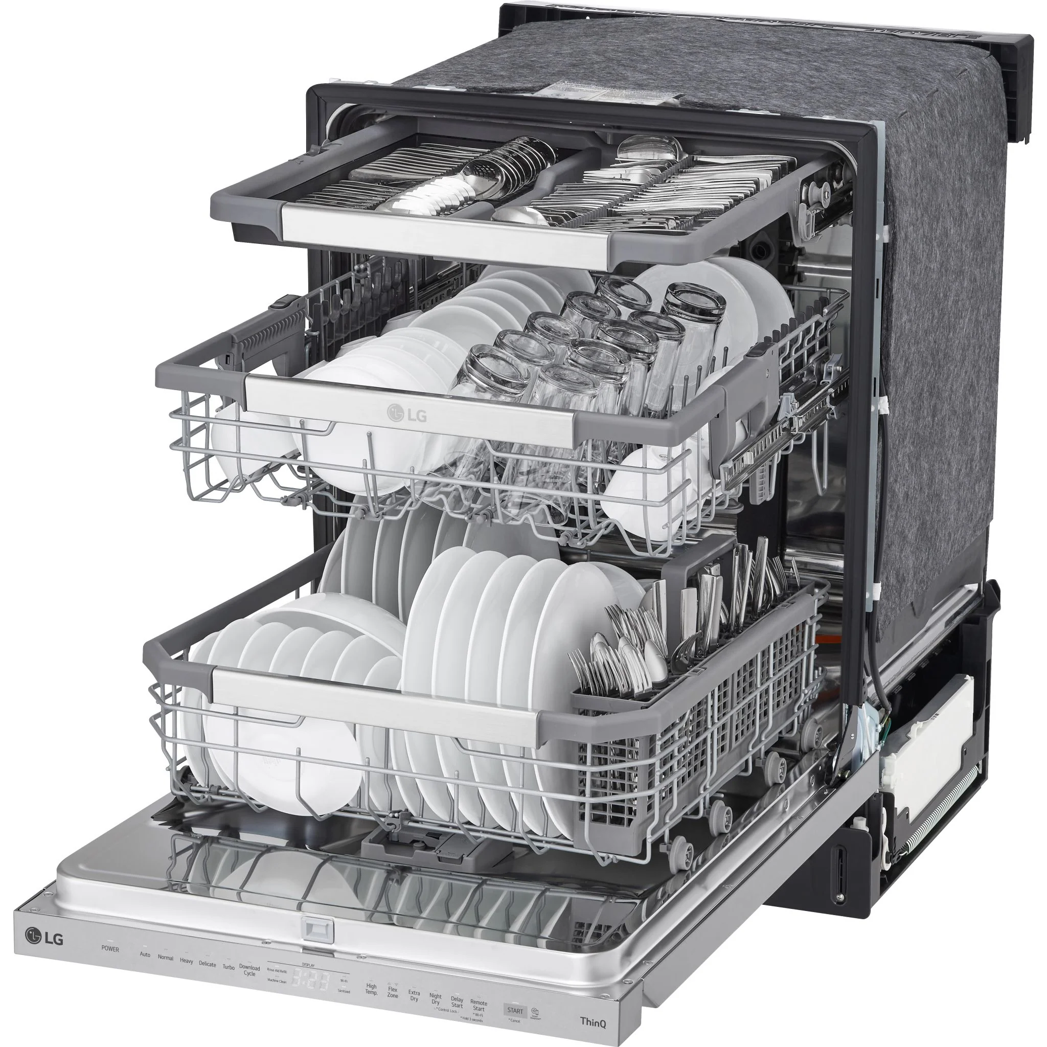 LG Dishwasher (LDPM6762S) - Stainless Steel - Image 9