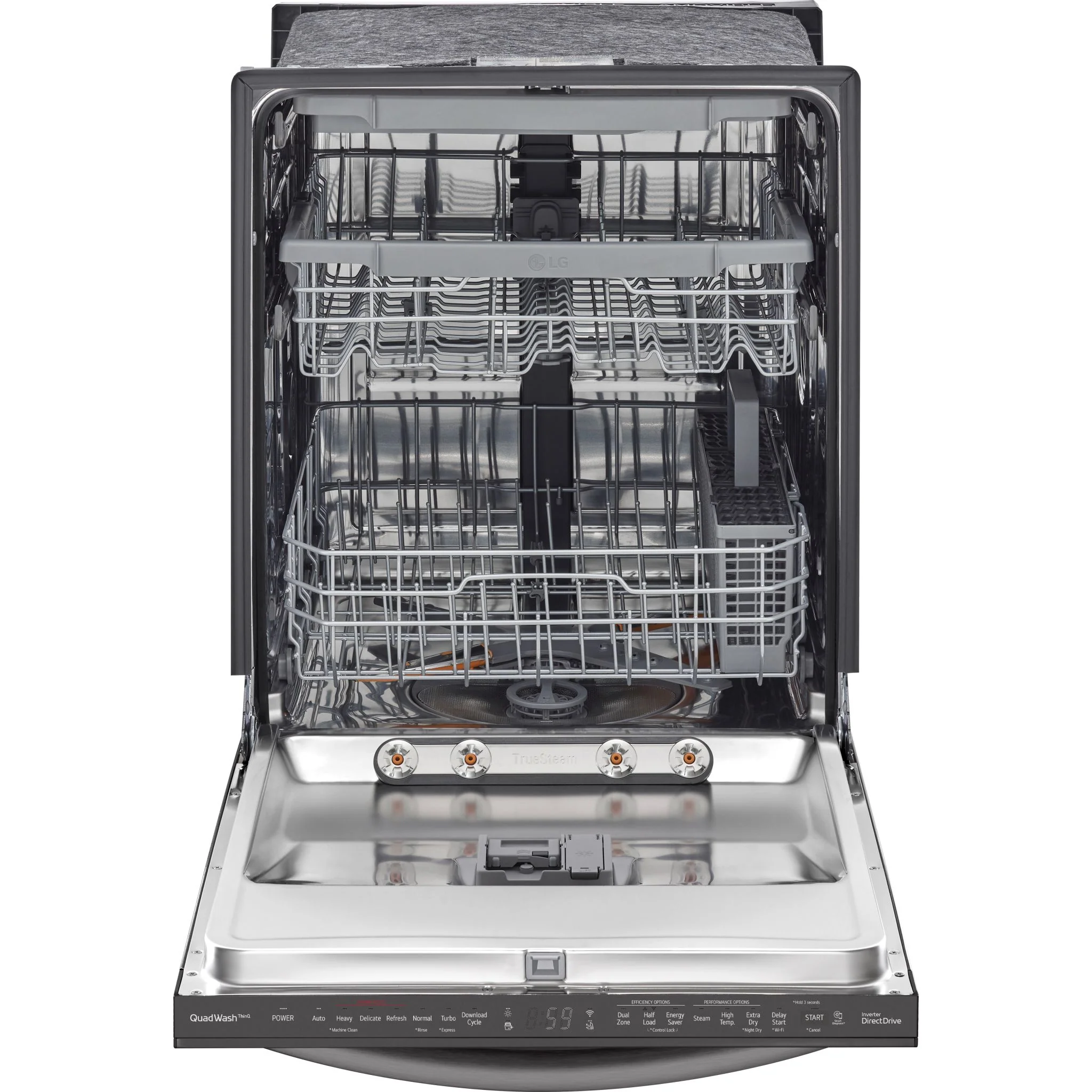 LG Dishwasher (LDTS5552D) - Black Stainless - Image 2