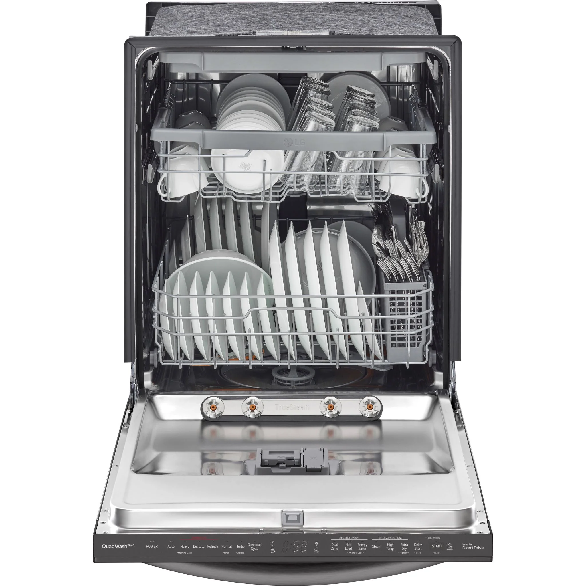LG Dishwasher (LDTS5552D) - Black Stainless - Image 3