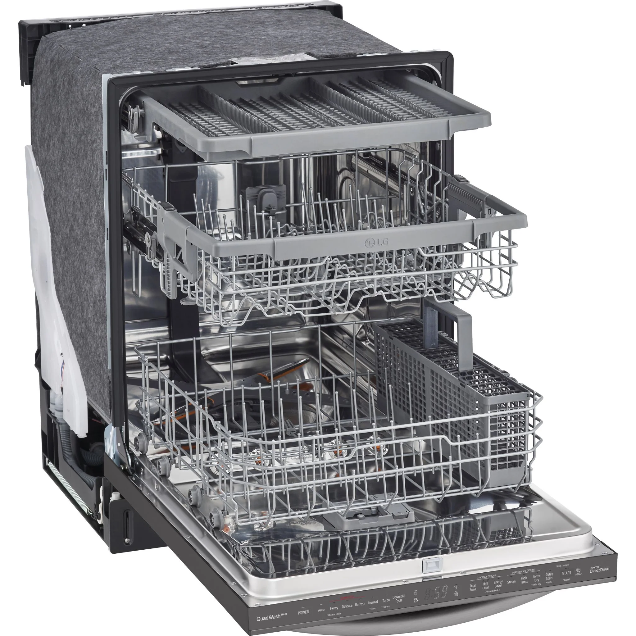 LG Dishwasher (LDTS5552D) - Black Stainless - Image 4
