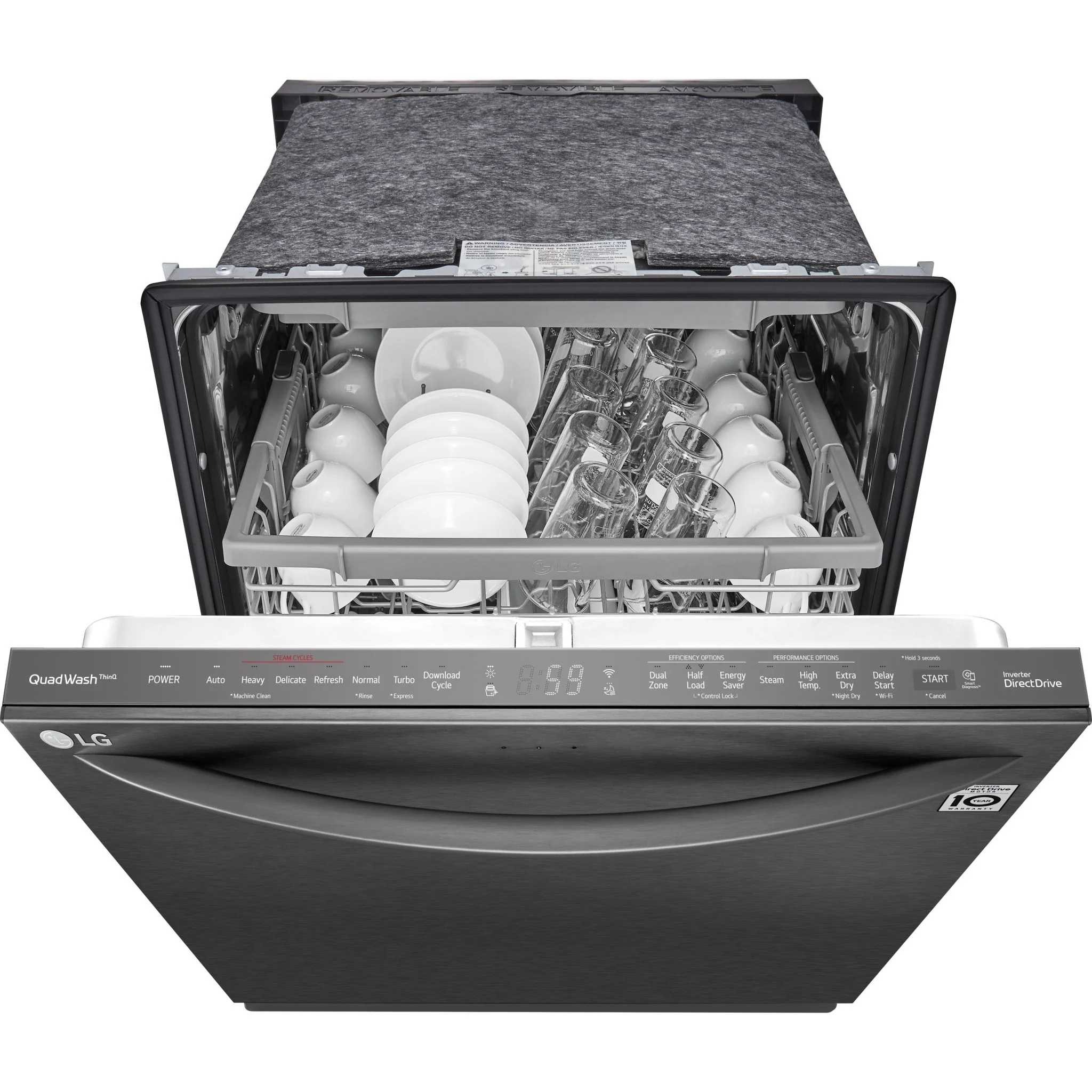 LG Dishwasher (LDTS5552D) - Black Stainless - Image 6
