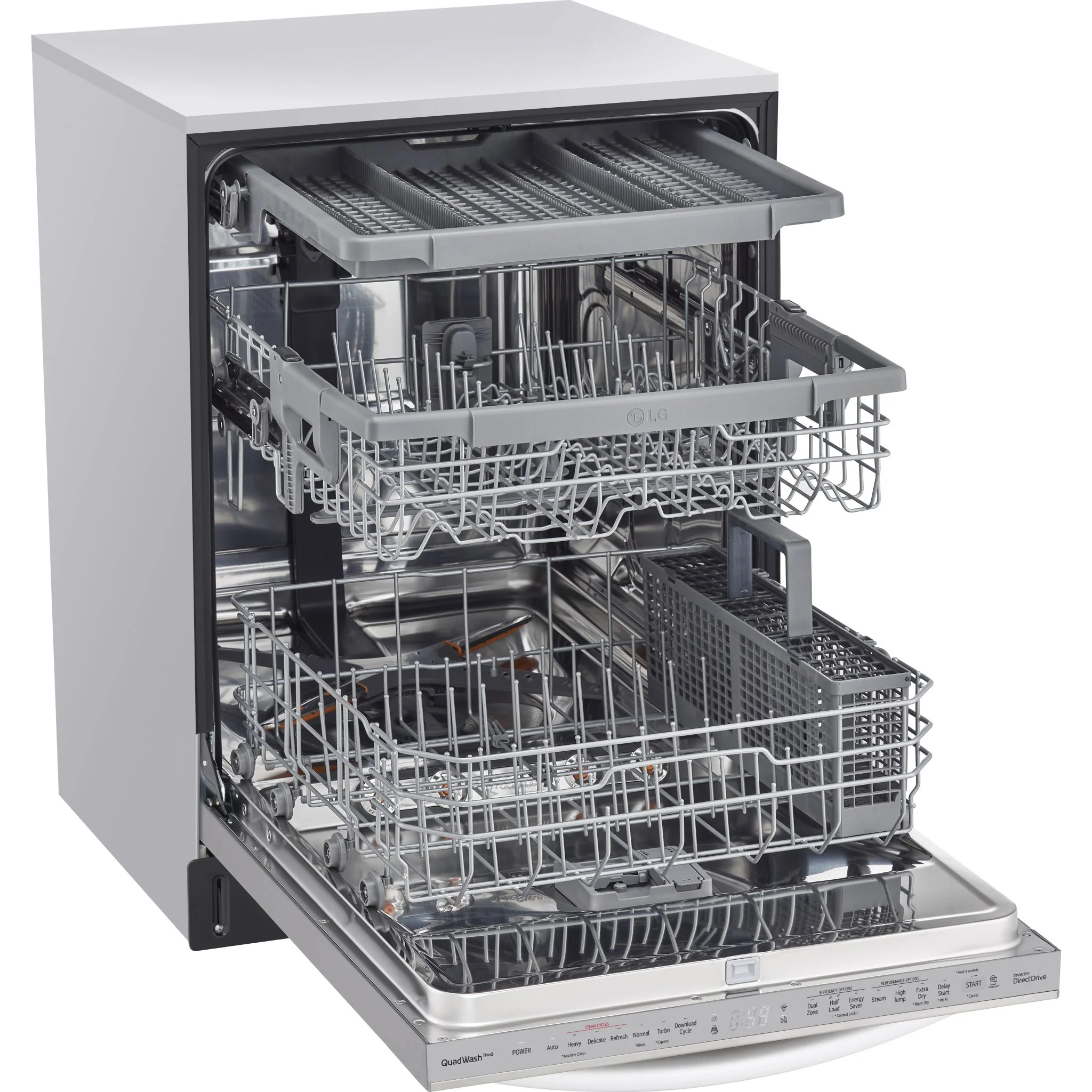 LG Dishwasher (LDTS5552S) - Stainless Steel - Image 3