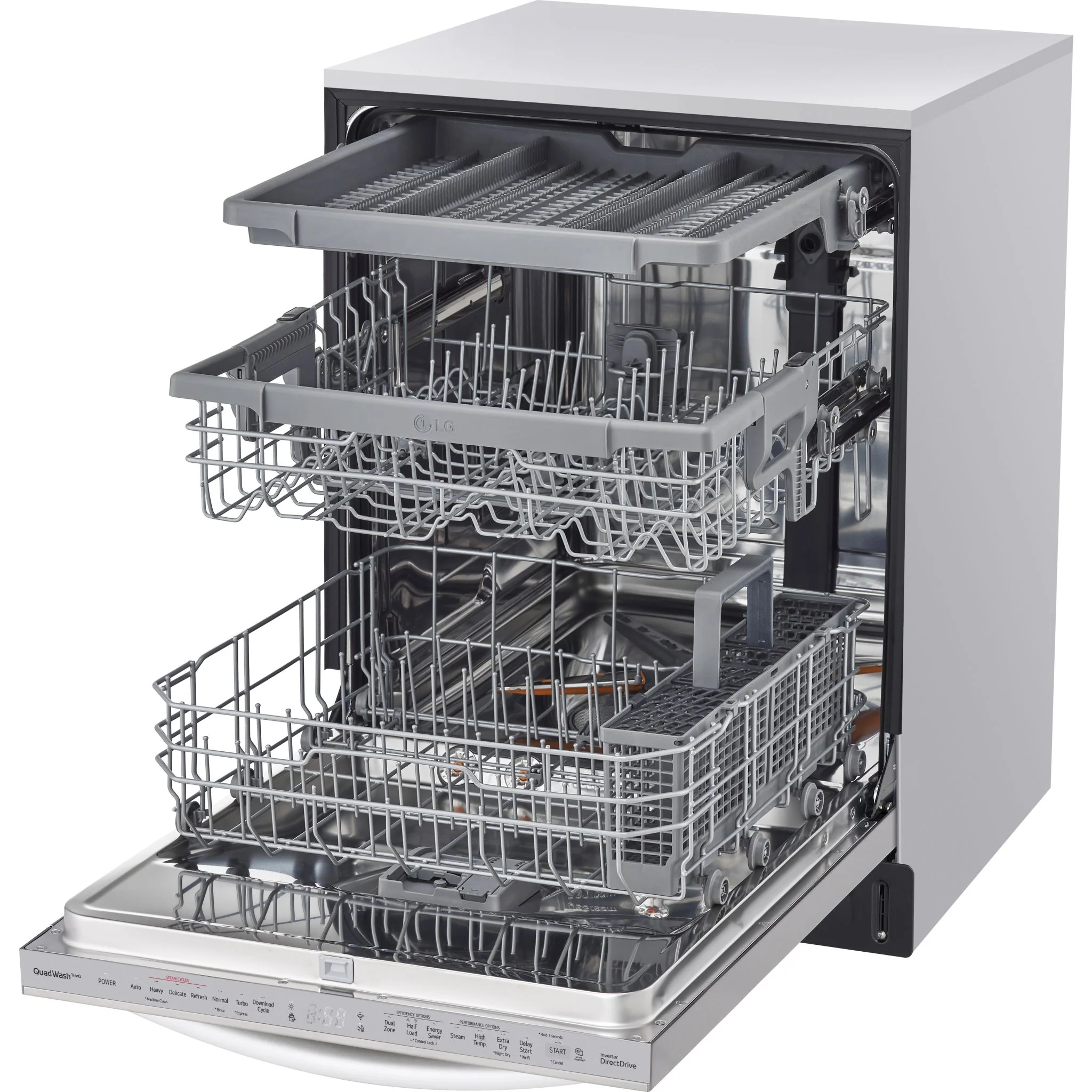 LG Dishwasher (LDTS5552S) - Stainless Steel - Image 4