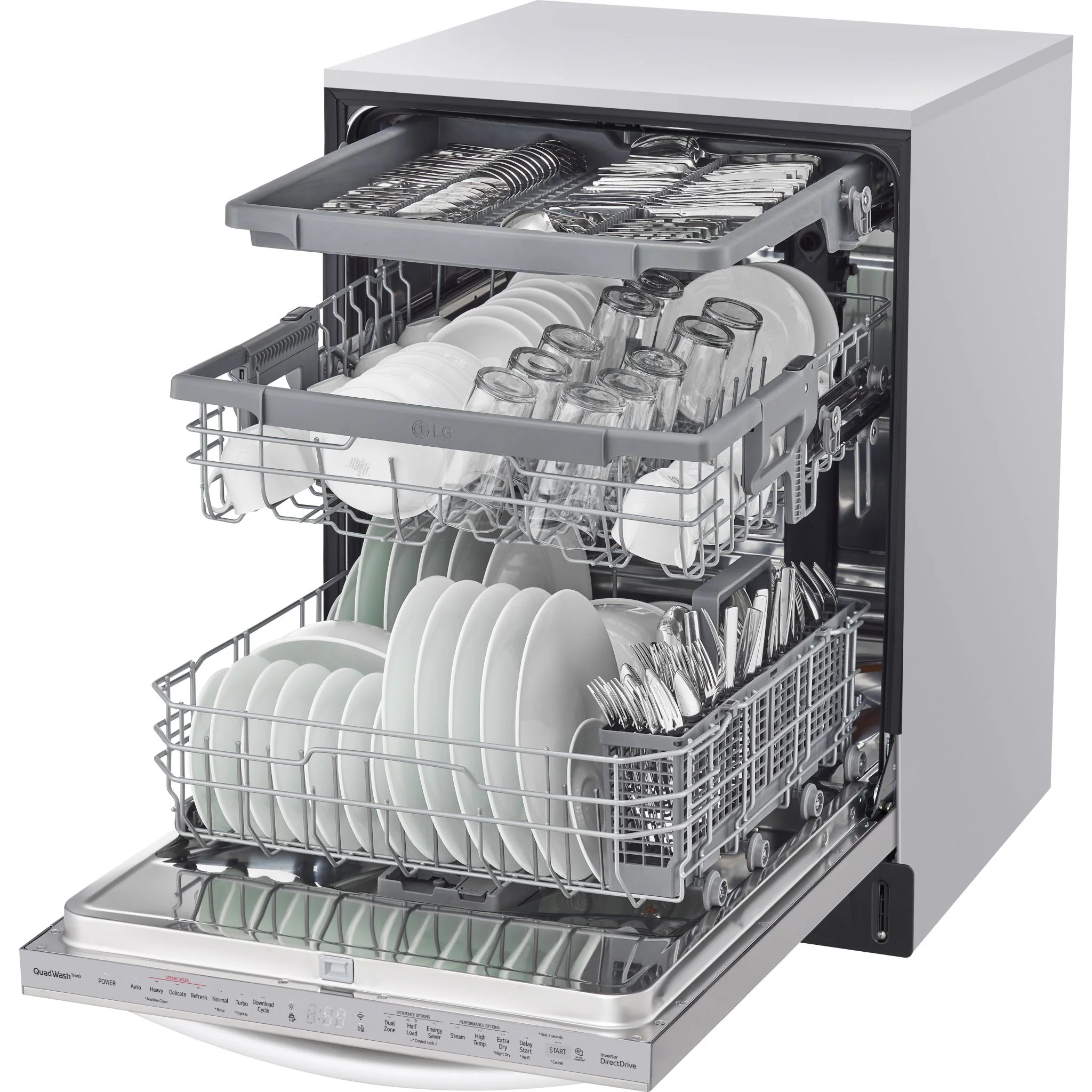 LG Dishwasher (LDTS5552S) - Stainless Steel - Image 7