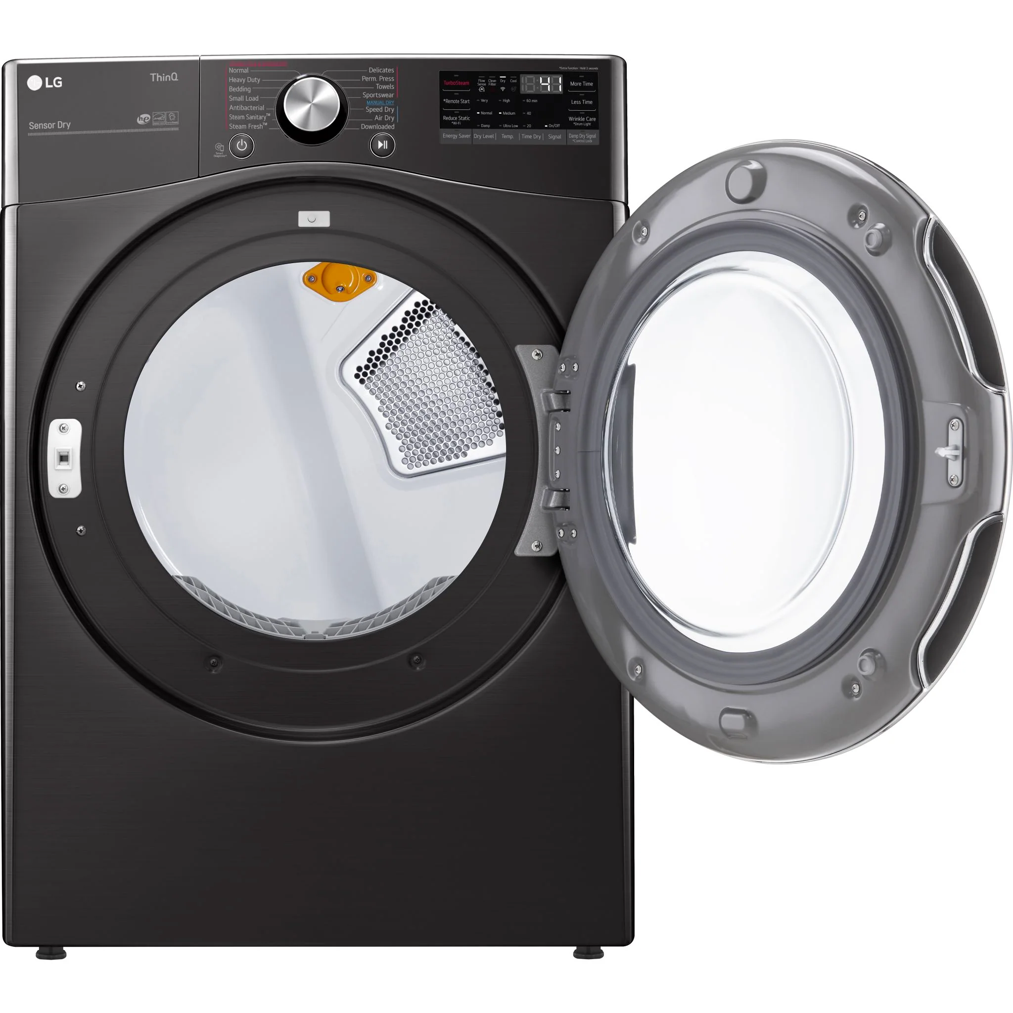 LG Dryer (DLEX4200B) - Black Steel - Image 2
