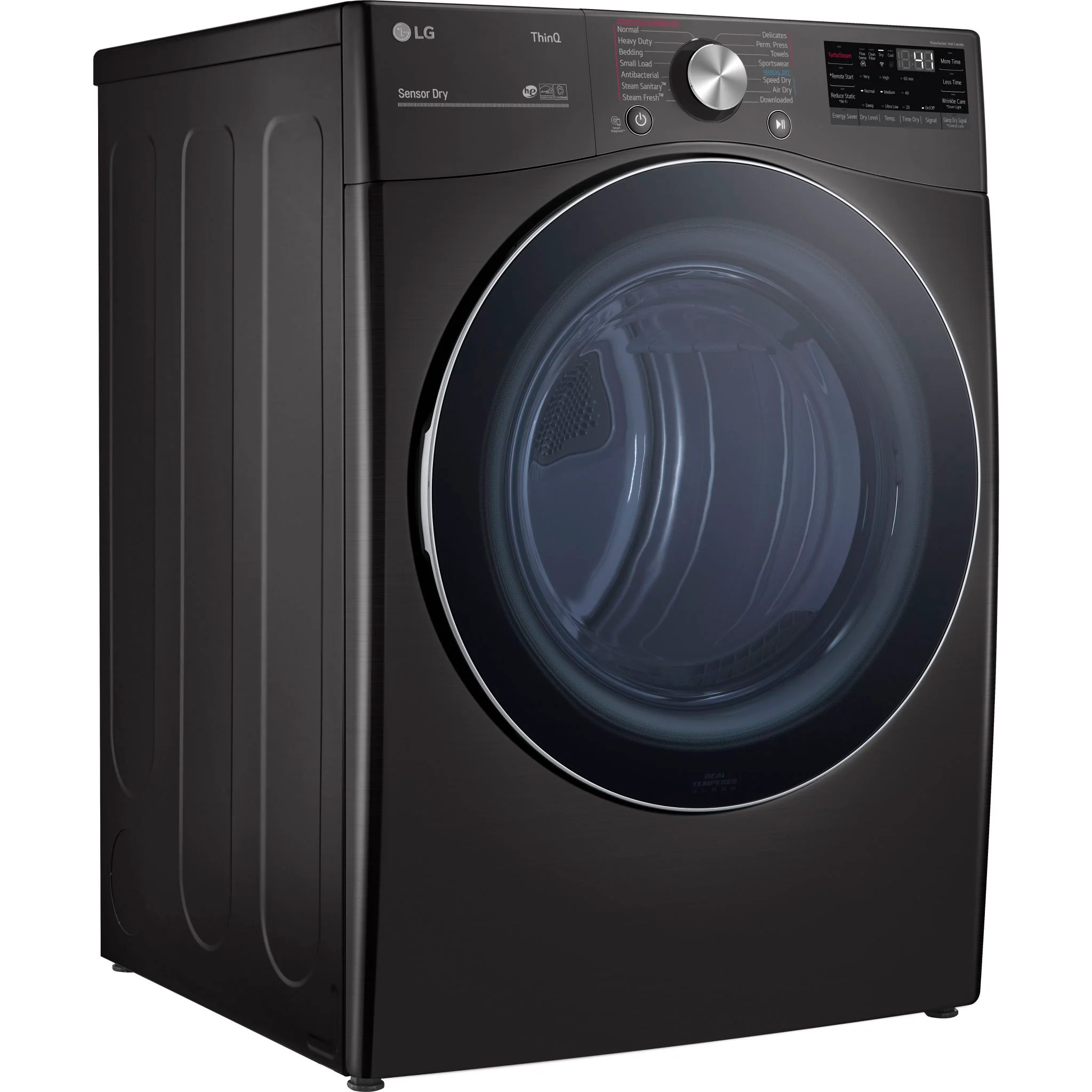 LG Dryer (DLEX4200B) - Black Steel - Image 3