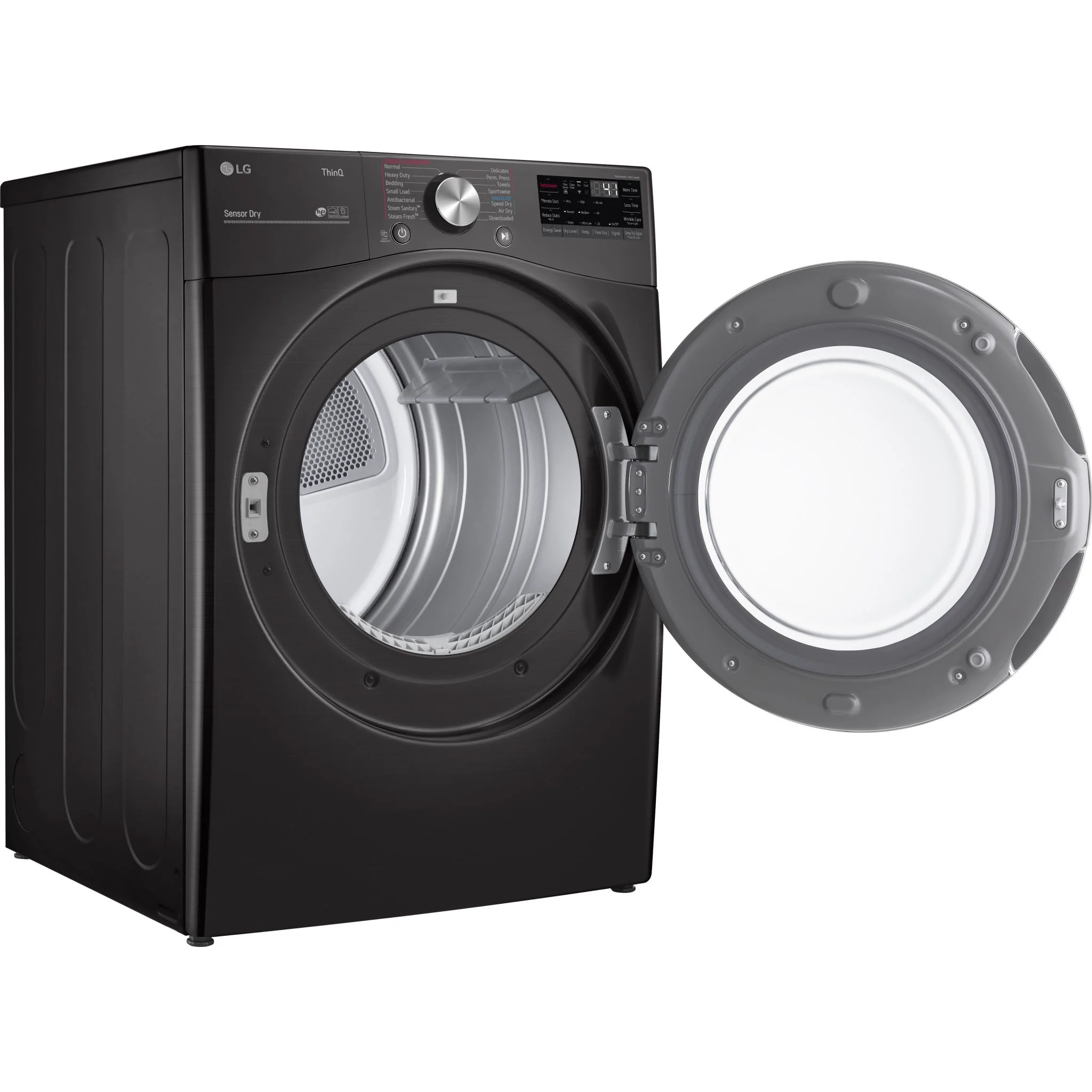 LG Dryer (DLEX4200B) - Black Steel - Image 4
