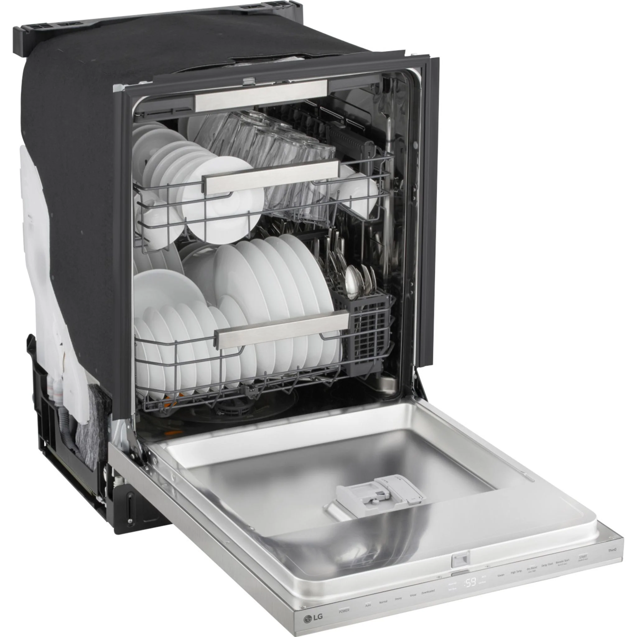 LG FlushFit™ Top Control Dishwasher - Stainless Steel (LDNPM654S) - Image 11