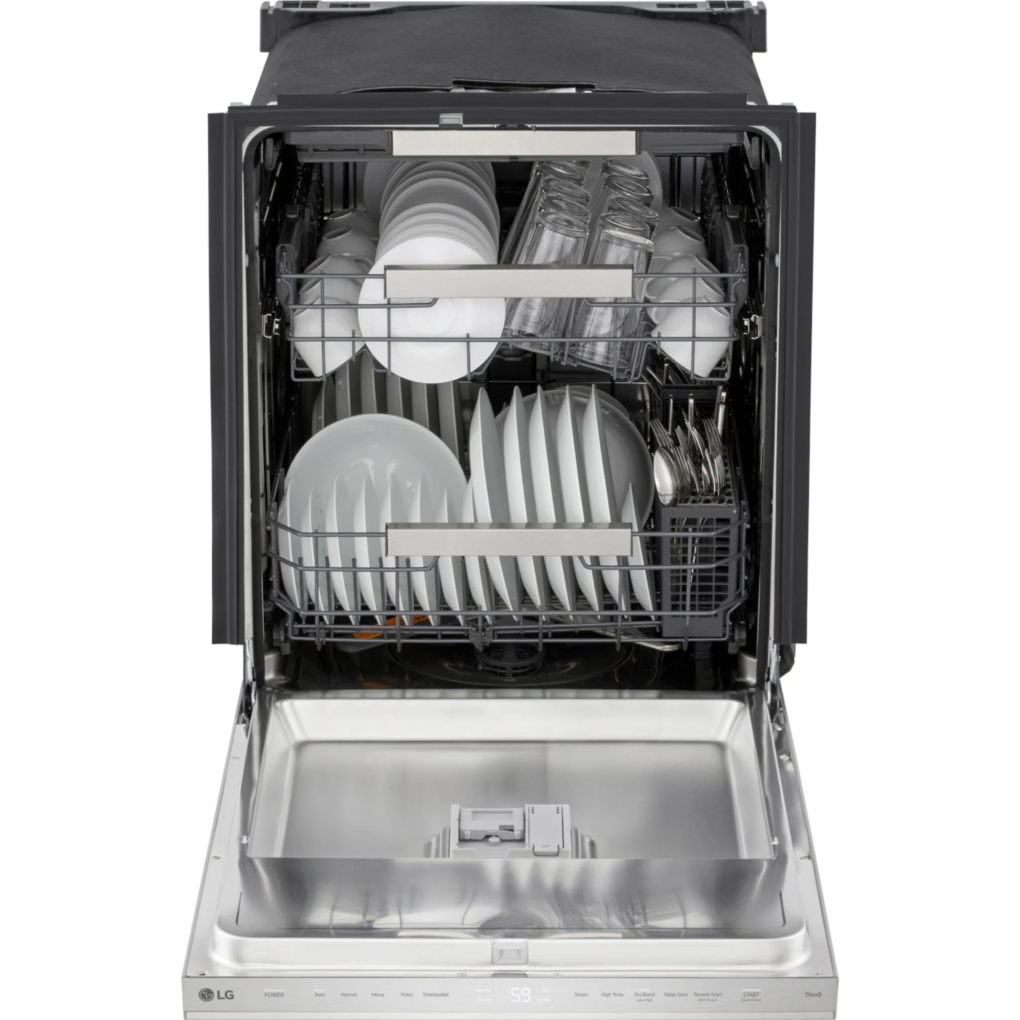LG FlushFit™ Top Control Dishwasher - Stainless Steel (LDNPM654S) - Image 2