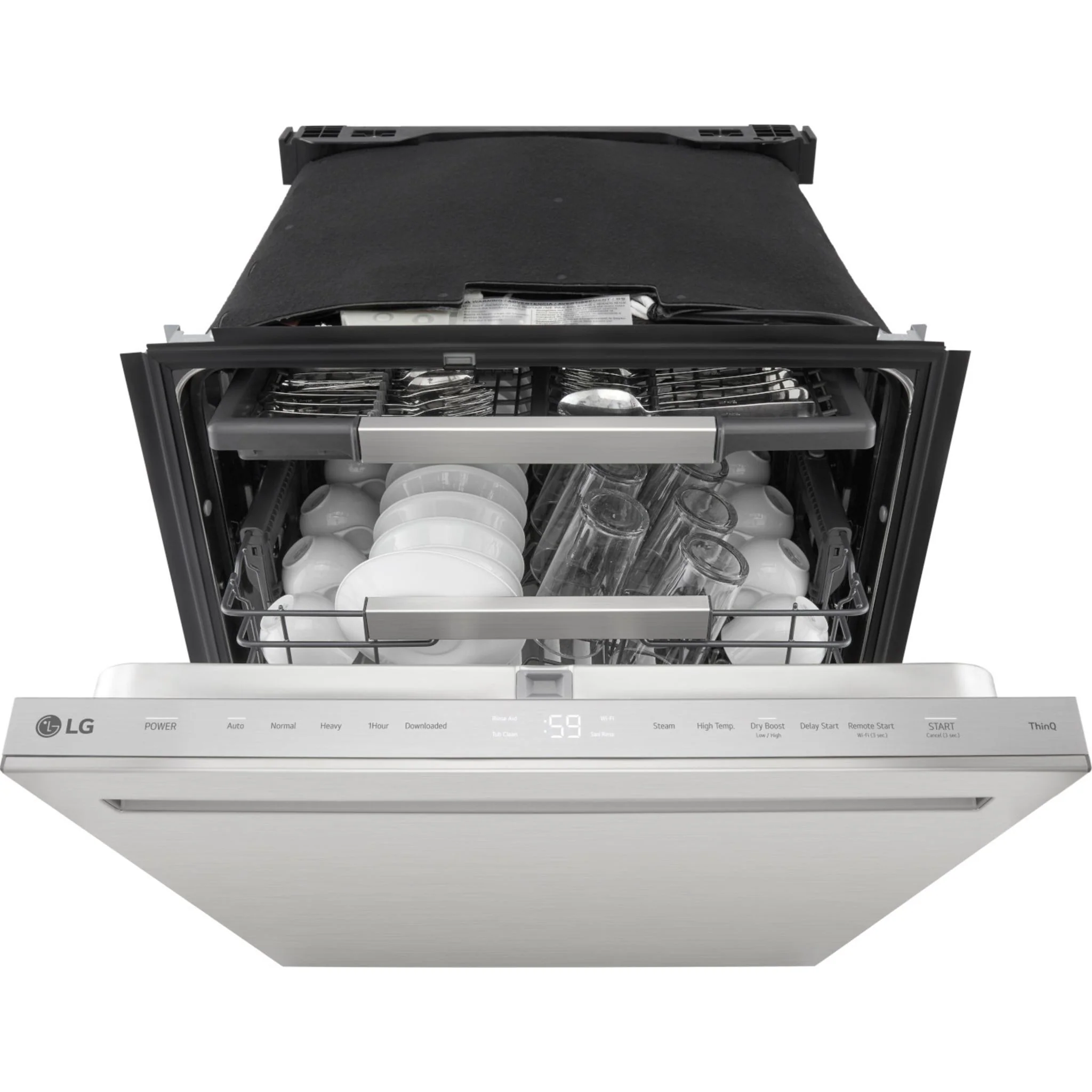 LG FlushFit™ Top Control Dishwasher - Stainless Steel (LDNPM654S) - Image 3