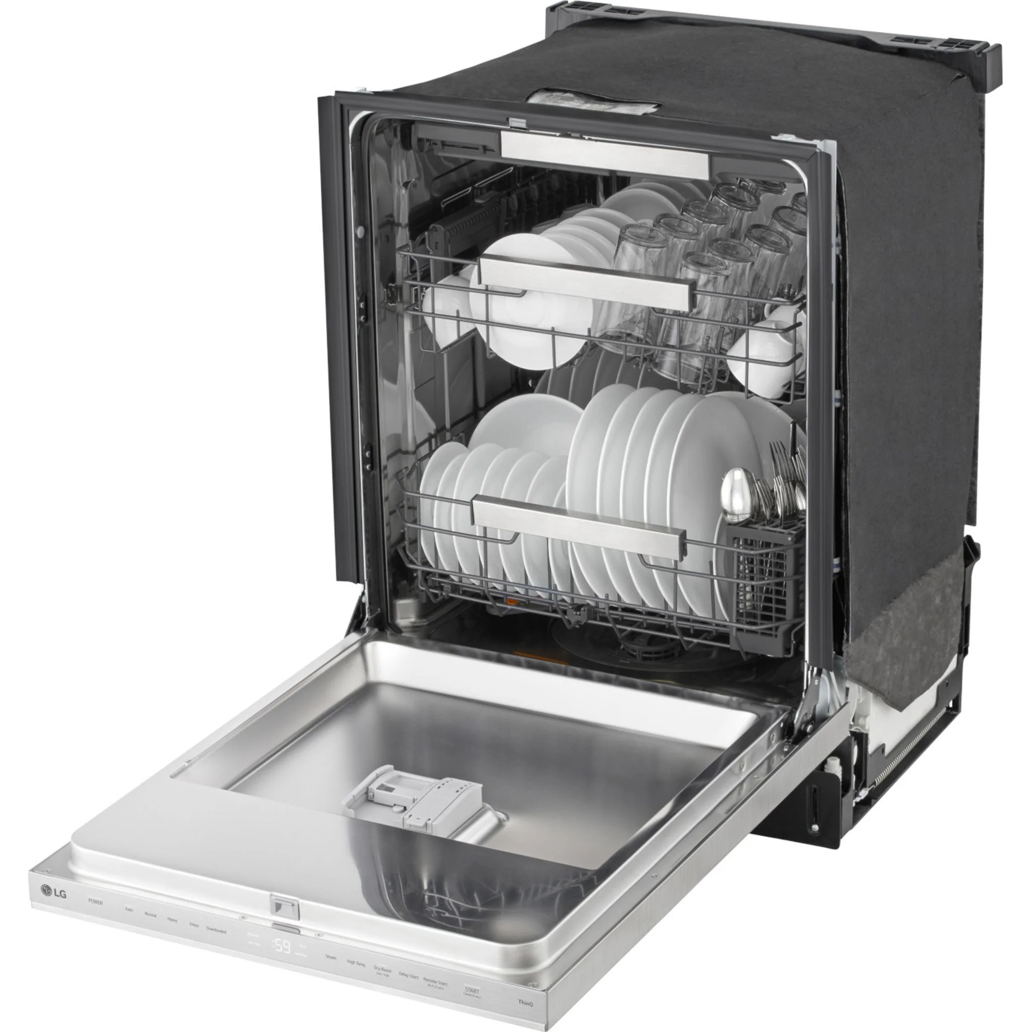 LG FlushFit™ Top Control Dishwasher - Stainless Steel (LDNPM654S) - Image 8