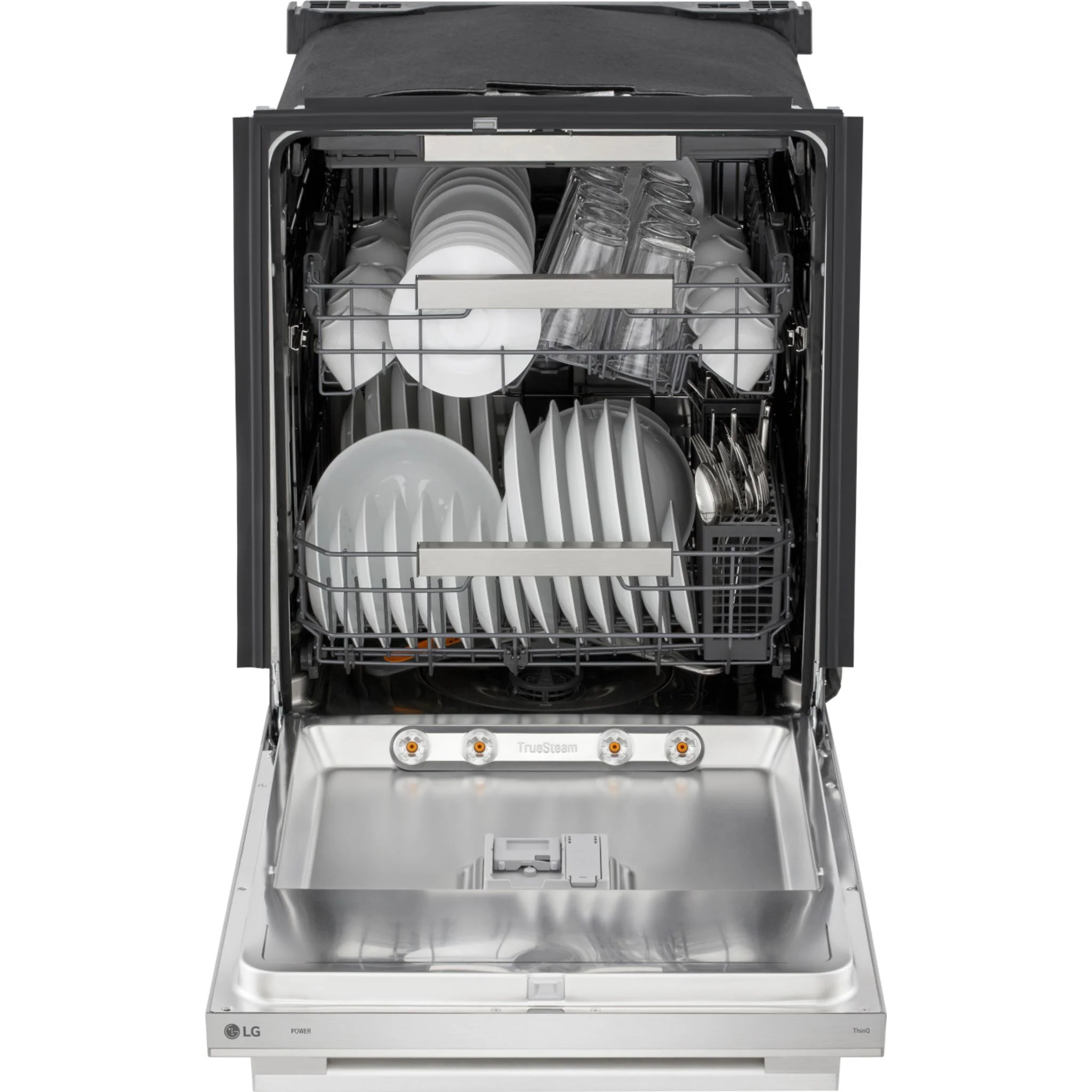 LG FlushFit™ Top Control Dishwasher with 1-Hour Wash & Dry Cycle - Stainless Steel (LDNTH753S) - Image 5