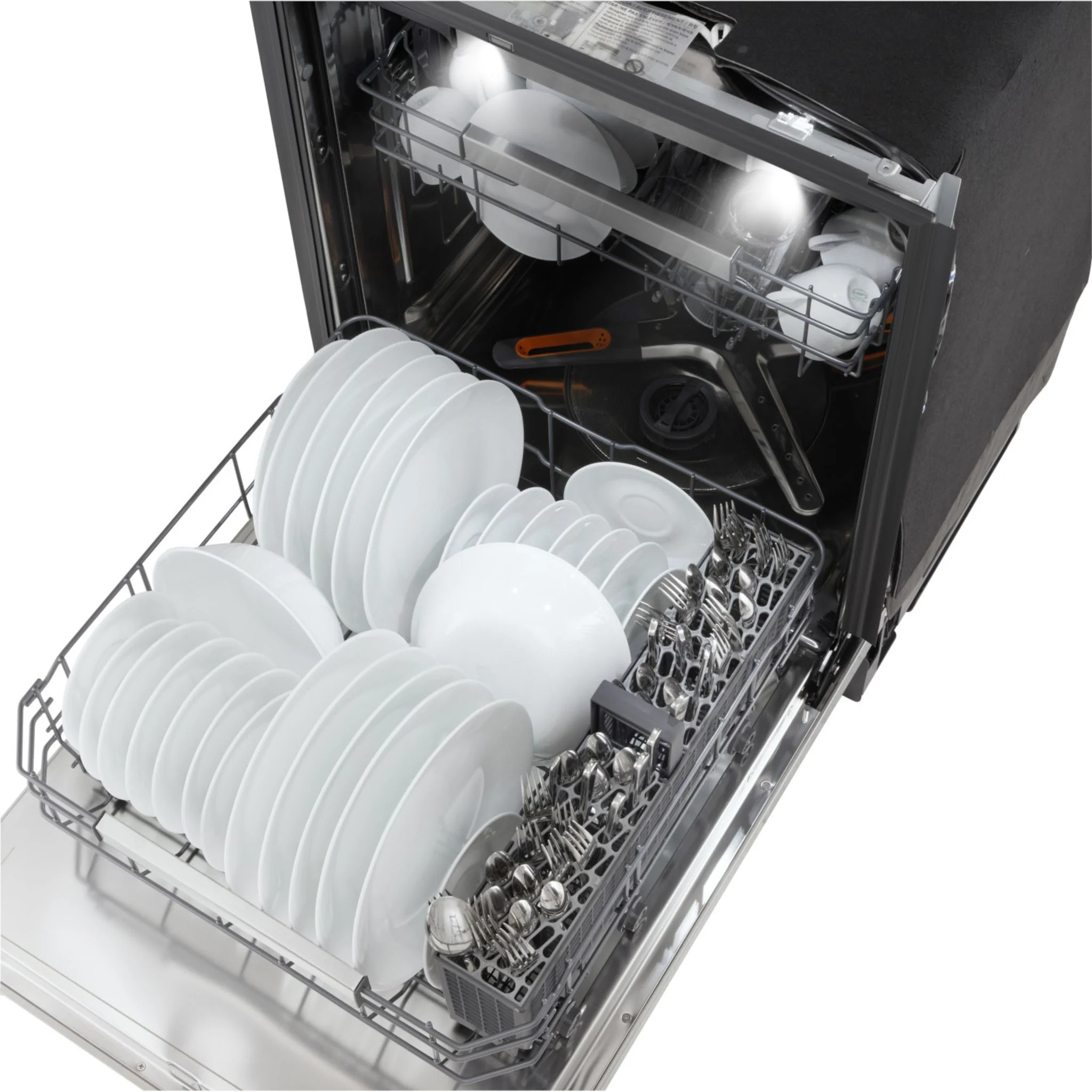 LG FlushFit™ Top Control Dishwasher with 1-Hour Wash & Dry Cycle - Stainless Steel (LDNTH753S) - Image 7