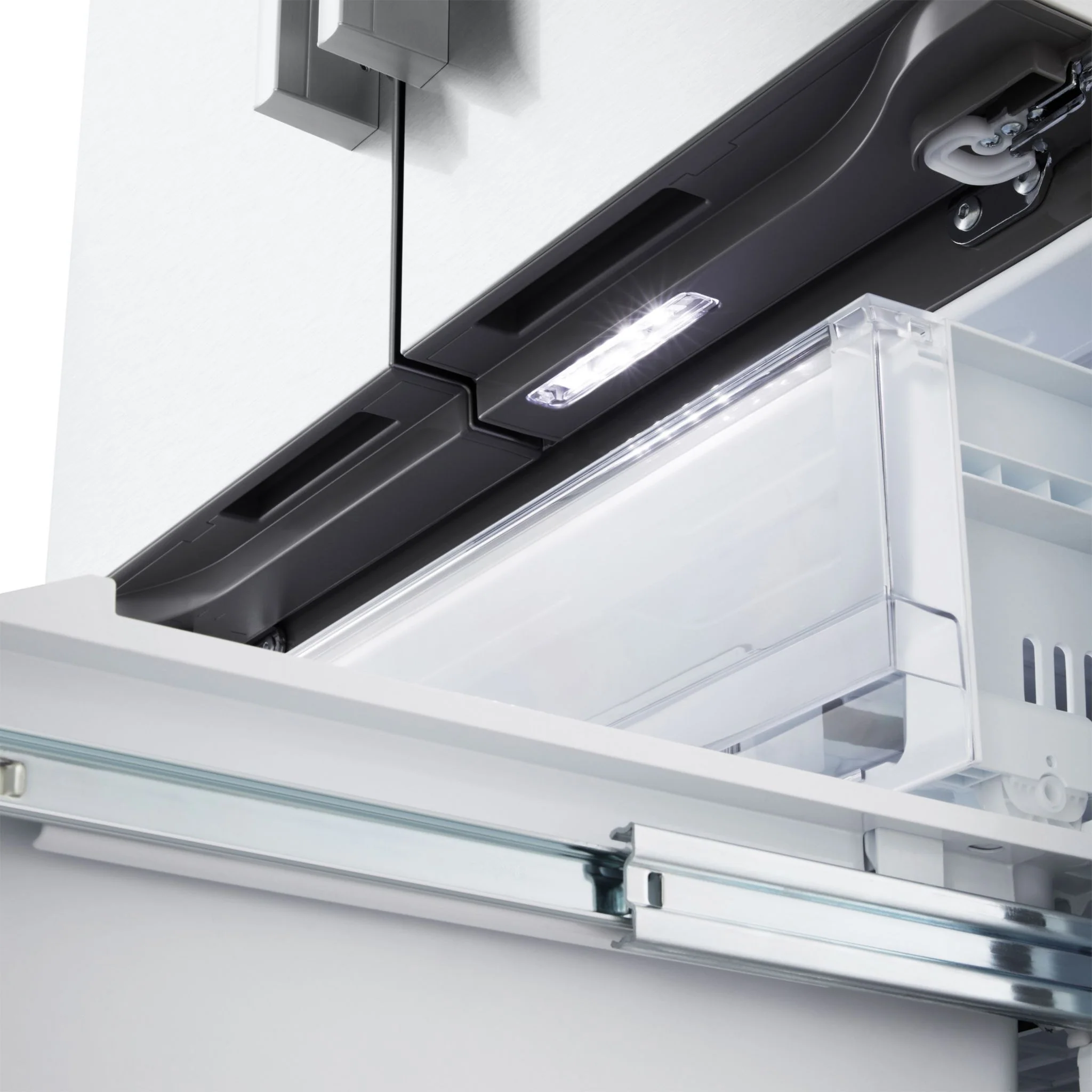 LG French Door Fridge (LF25H6200S) - Print Proof Stainless Steel - Image 12